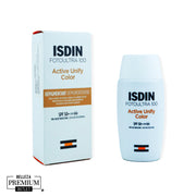 ISDIN Foto Ultra Active Unify Color SPF 50+ 50ml – Fotoprotección con Color para Unificar el Tono y Prevenir Manchas