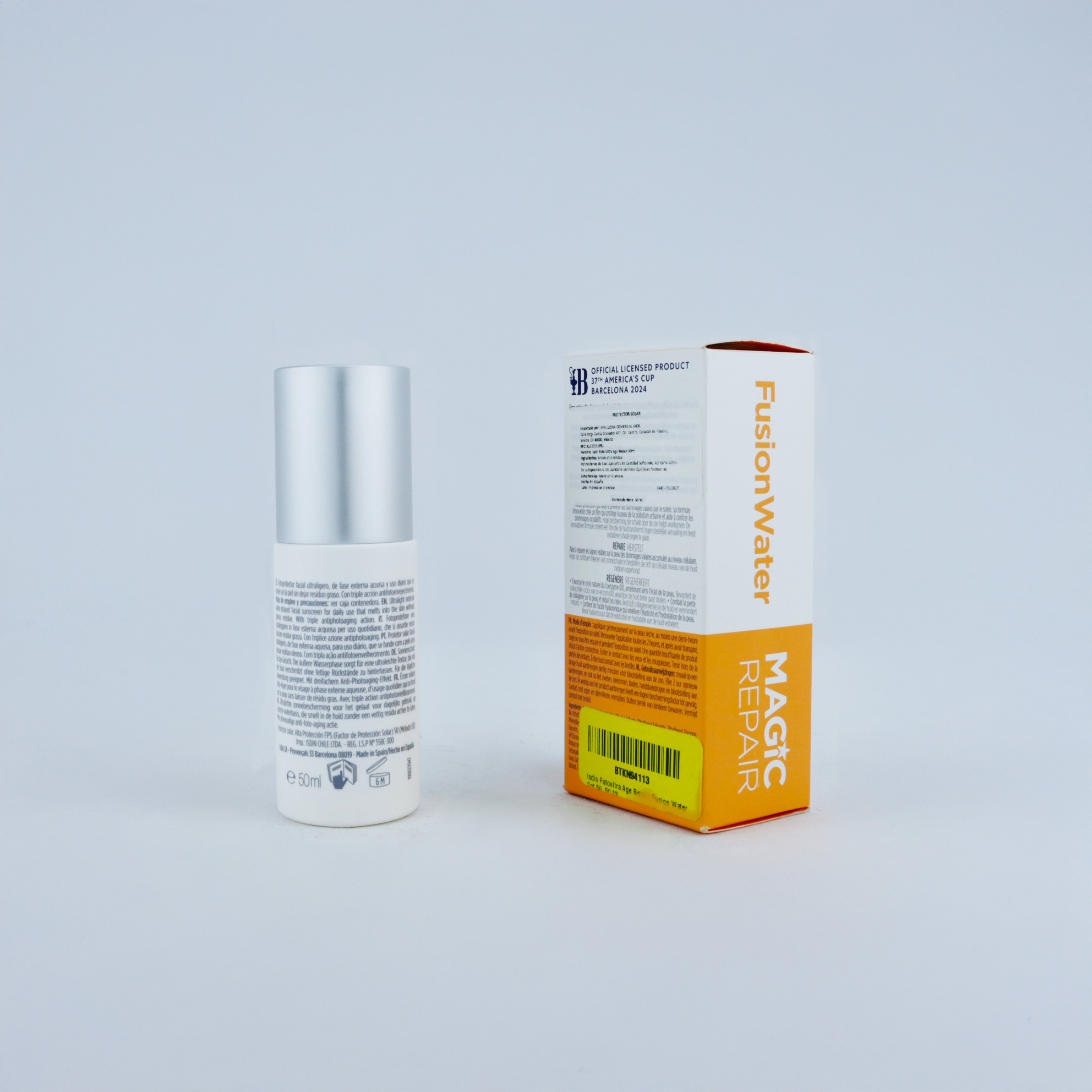 ISDIN Foto Ultra Age Repair SPF 50 50ml – Fotoprotección Antiedad con Triple Acción para Prevenir y Corregir el Fotoenvejecimiento