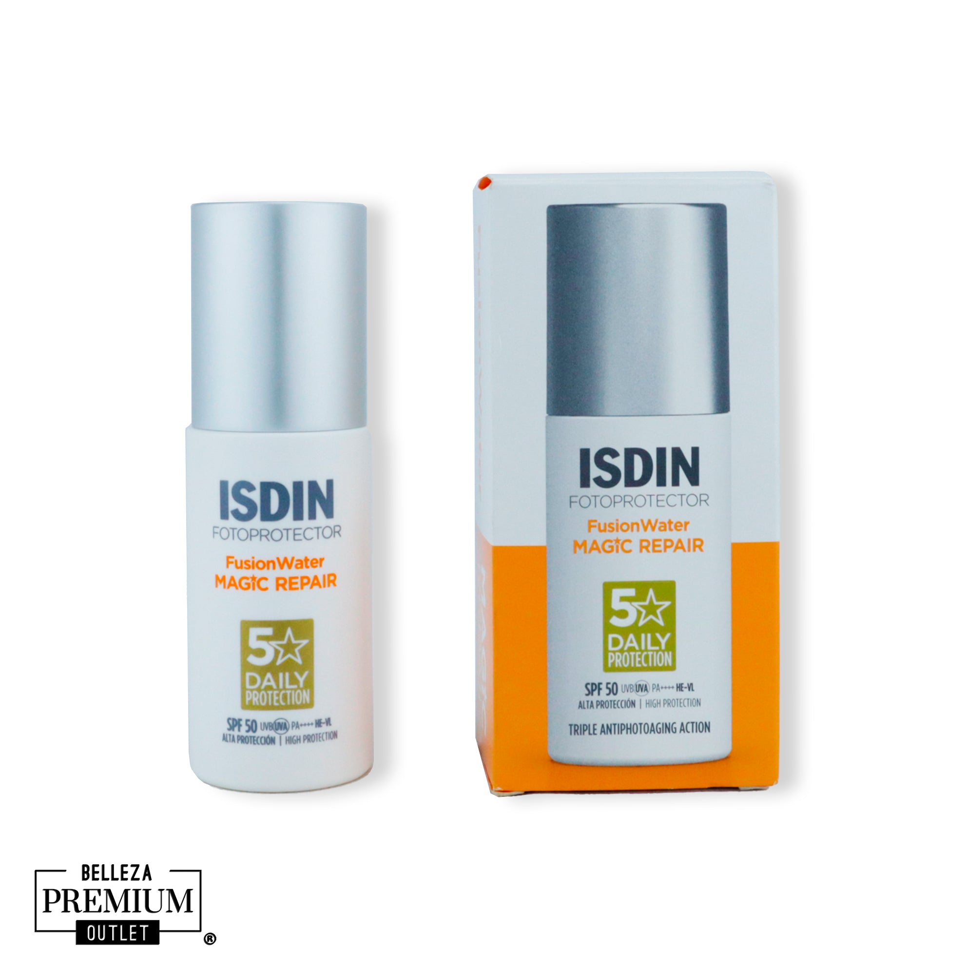 ISDIN Foto Ultra Age Repair SPF 50 50ml – Fotoprotección Antiedad con Triple Acción para Prevenir y Corregir el Fotoenvejecimiento