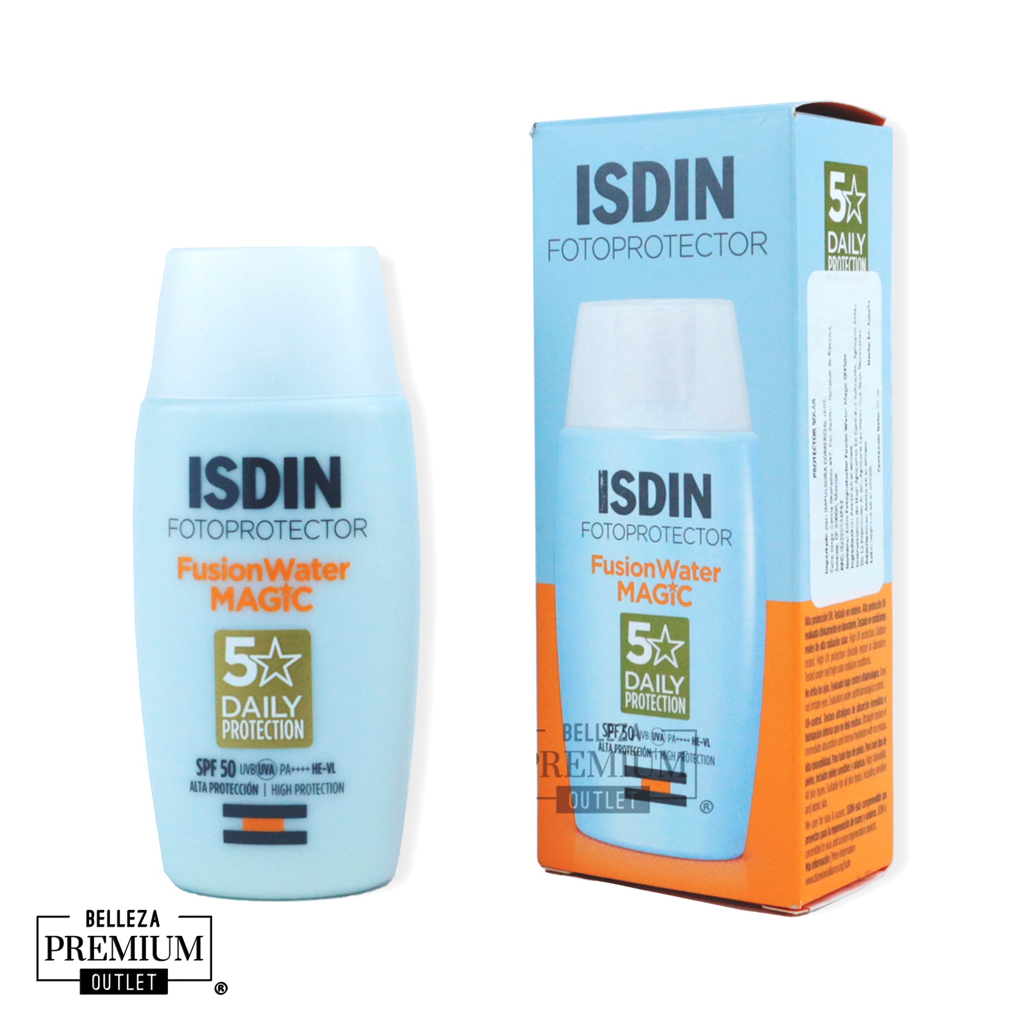 Isdin Fotoprotector Fusion Water Magic SPF50+ 50ml: Protección Solar Increíble para Tu Piel