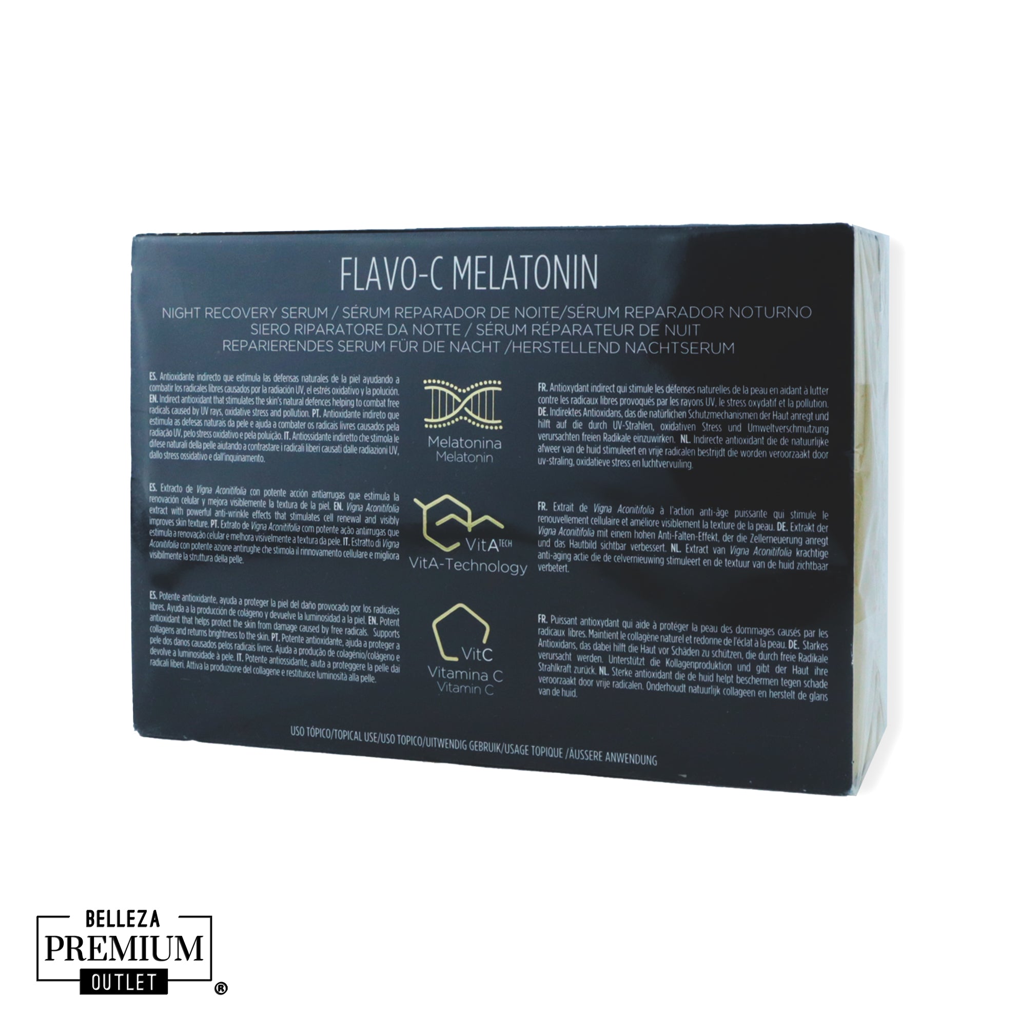 ISDIN Isdinceutics Flavo-C Melatonina Cuidado Facial 30 Ampolletas