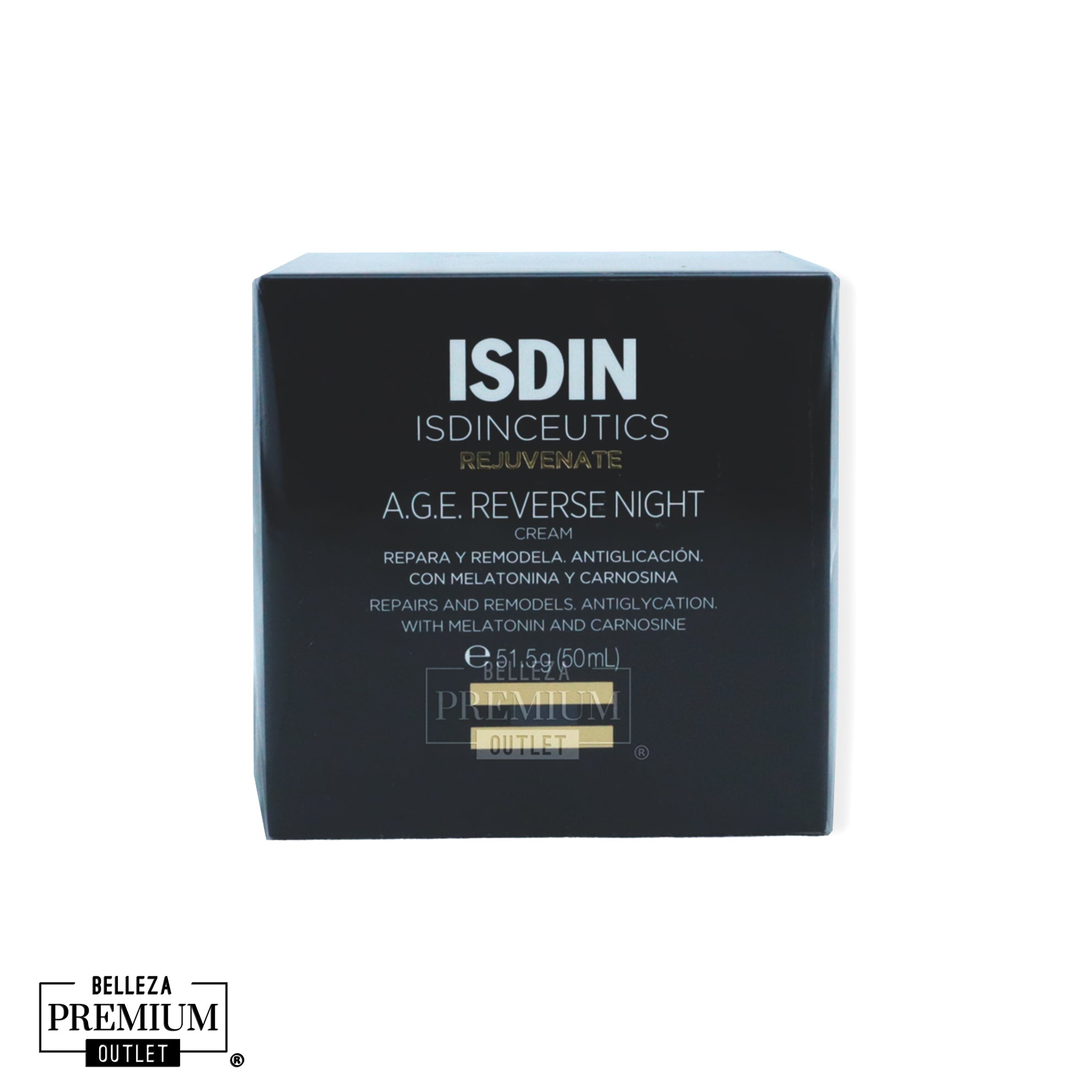 ISDIN Isdinceutics Age Reverse Night – Crema Renovadora de Noche con Melatonina y Ácido Glicólico