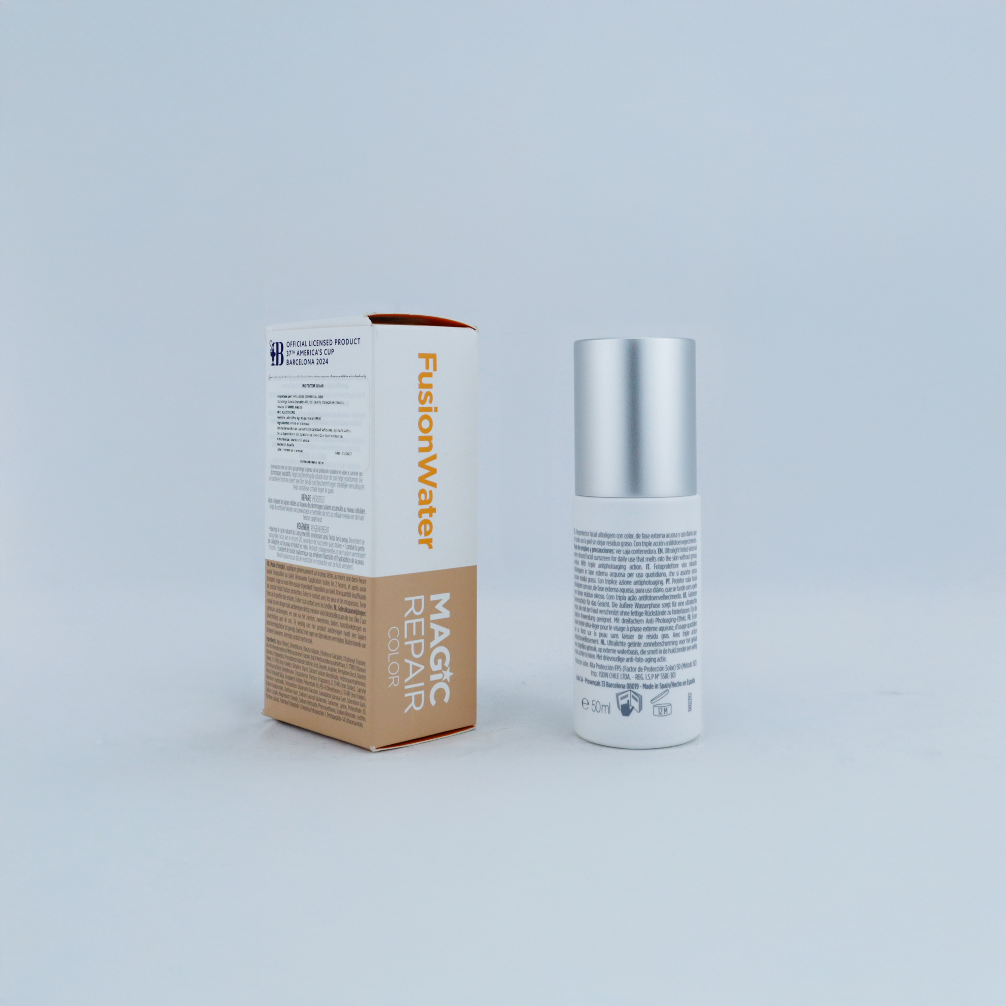 ISDIN FotoUltra Age Repair Color SPF 50 – Fotoprotección Antiedad con Color para unificar y proteger tu piel