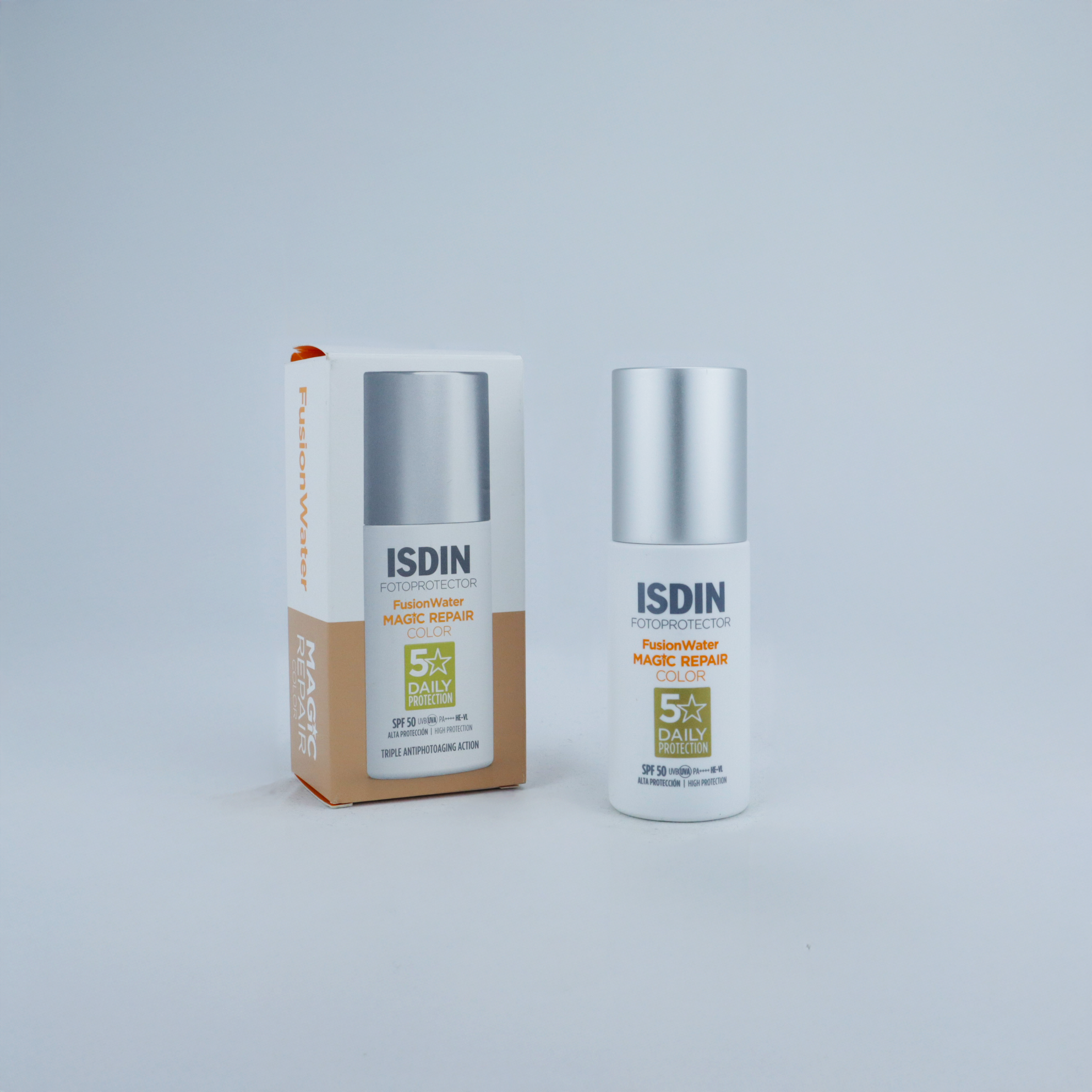 ISDIN FotoUltra Age Repair Color SPF 50 – Fotoprotección Antiedad con Color para unificar y proteger tu piel