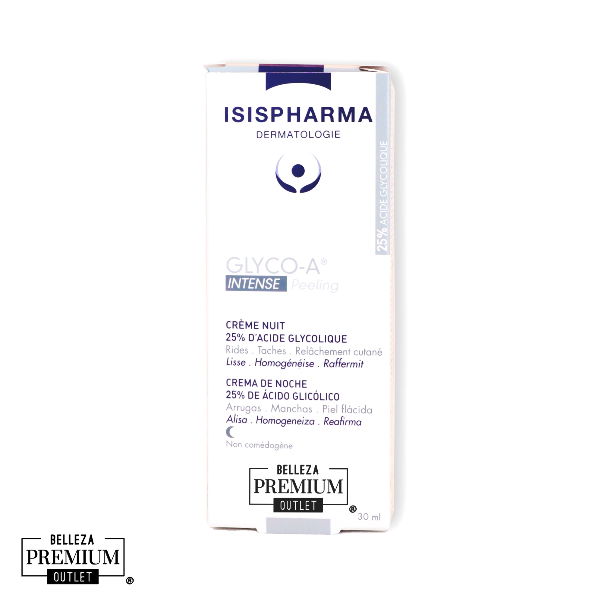 Isispharma Glyco A Intense Peeling Night Cream 30ml 25%