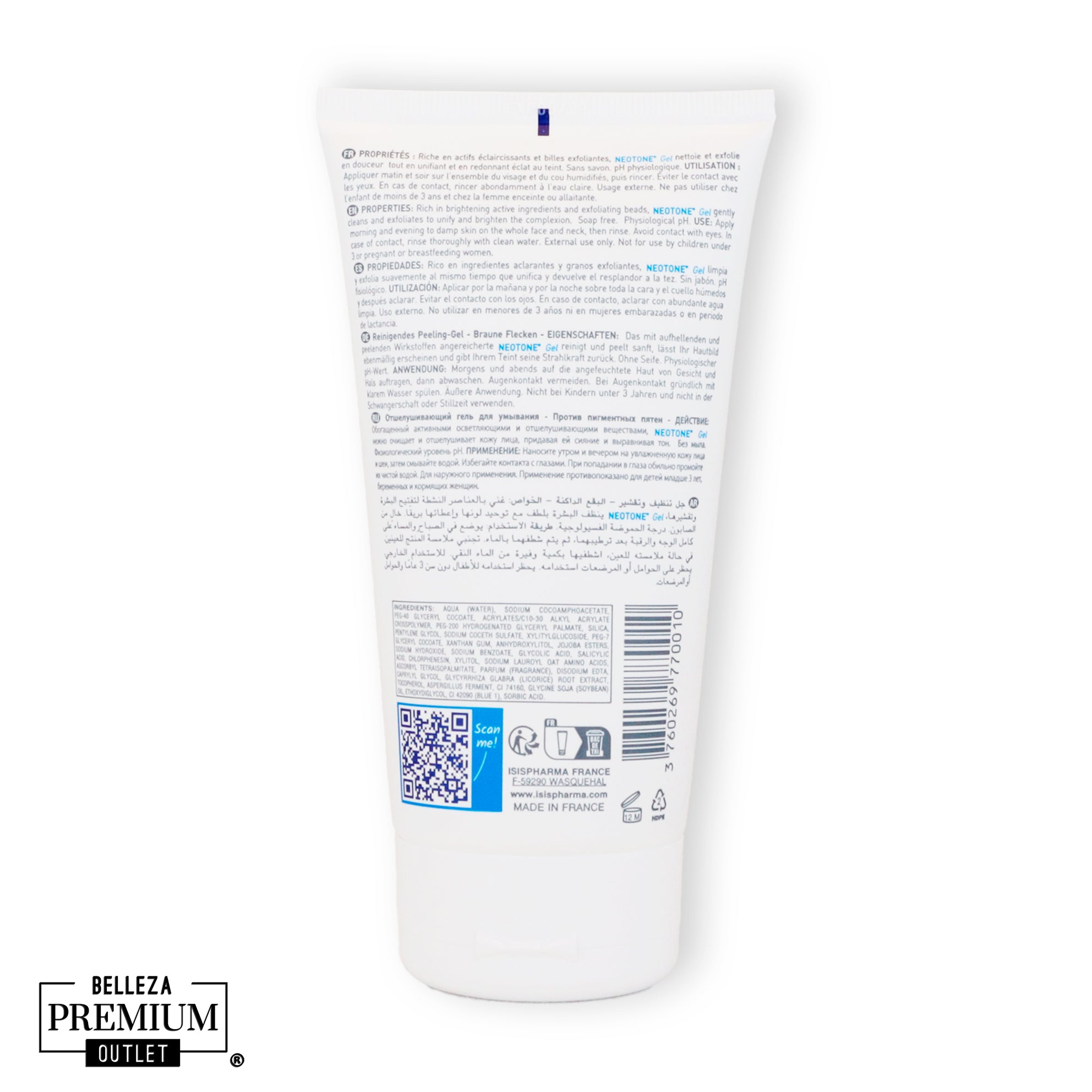 Isispharma Neotone Exfoliating Cleansing Gel 150Ml