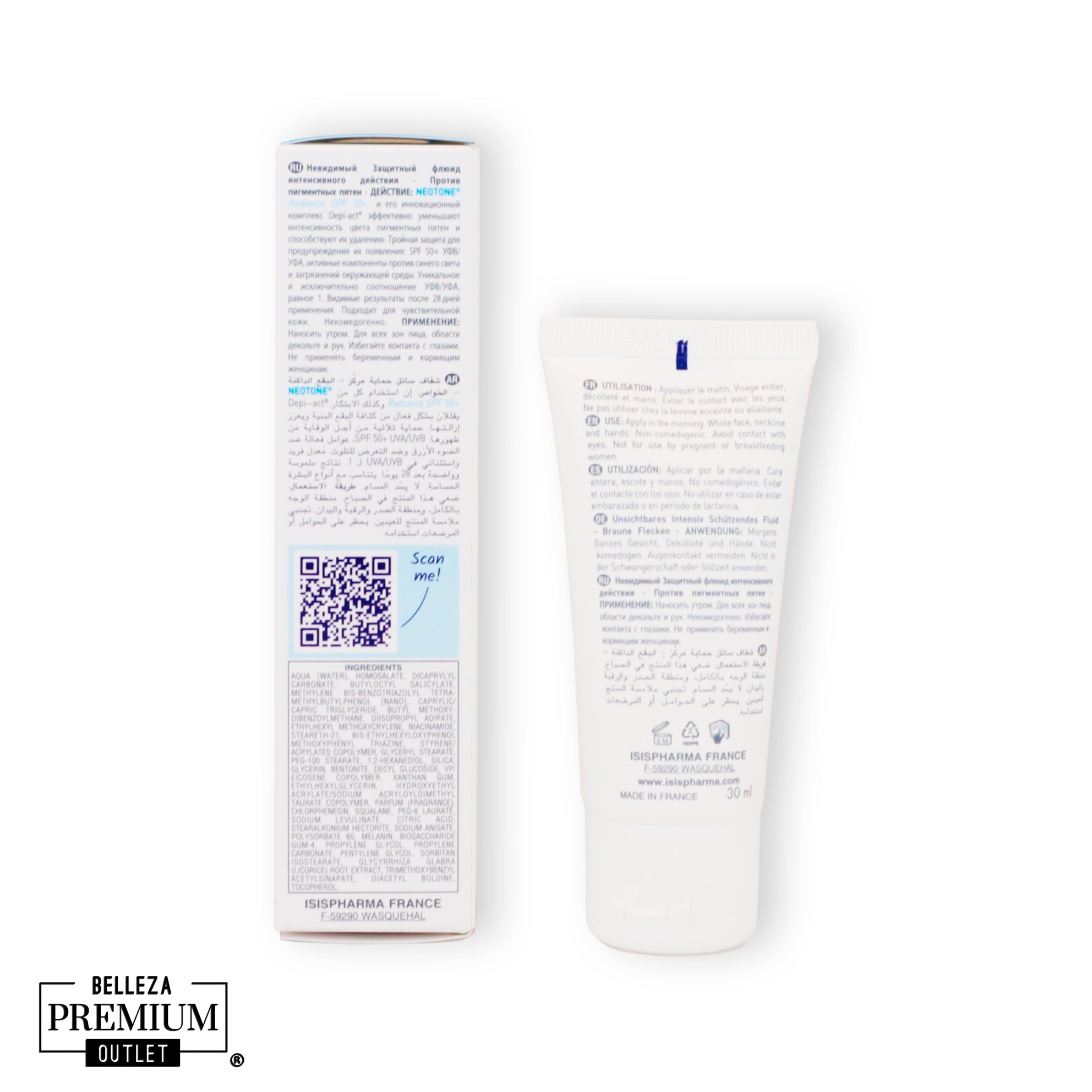 Isispharma Neotone Radiance Spf50+ 30Ml