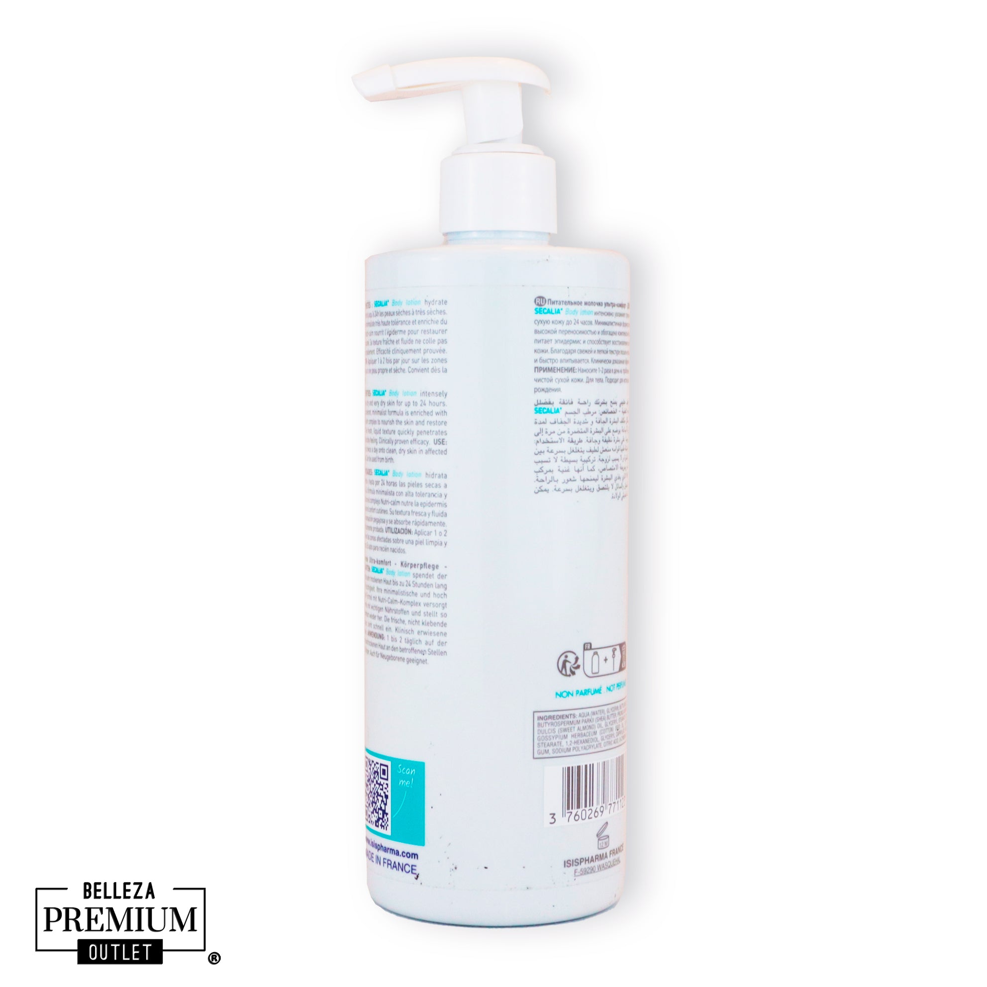 Isispharma SECALIA BALM Body emollient balm 400ml: El Asombroso bálsamo que hidratará tu piel profundamente