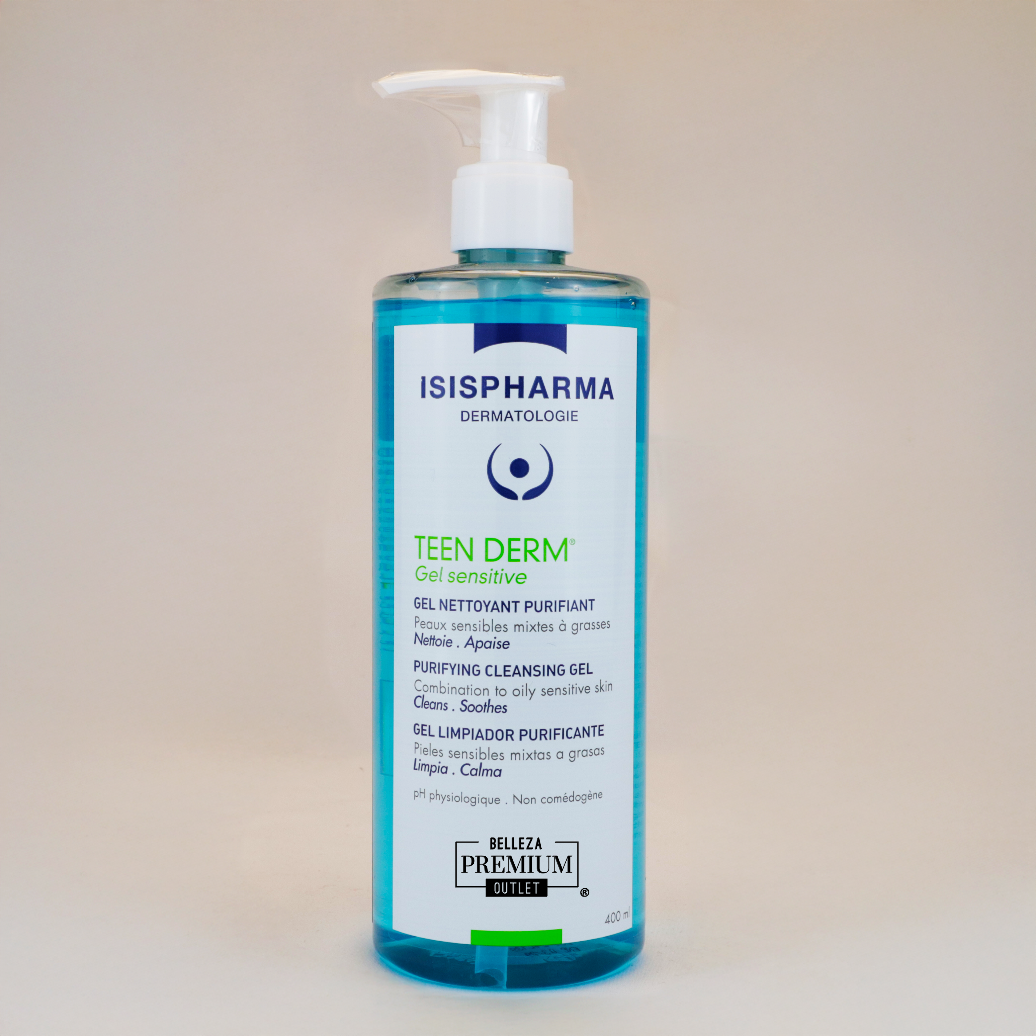 Isispharma Teen Derm Gel Sensitive 400ml