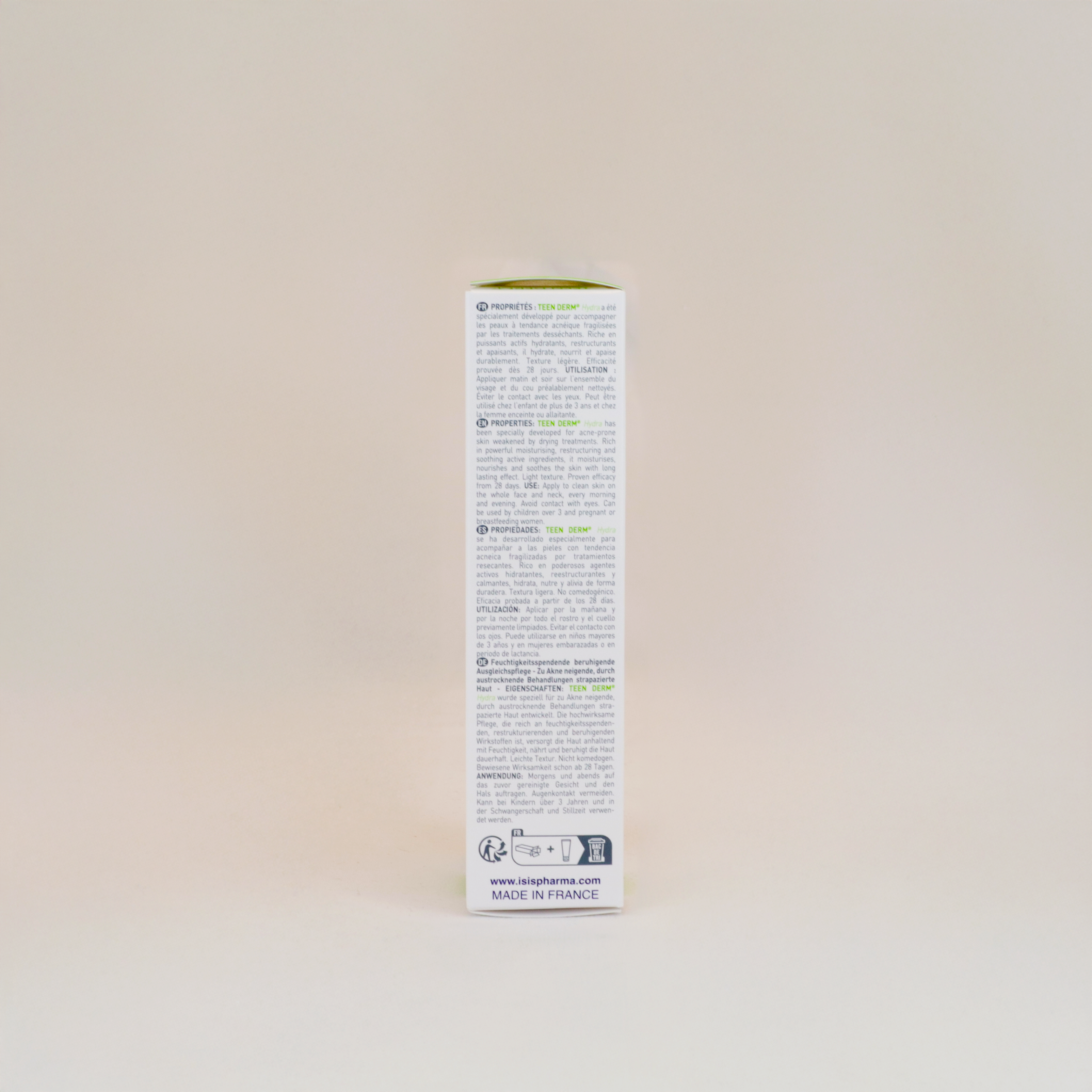 Isispharma Teen Derm Hydra Compensating Soothing Moisturizer 40Ml