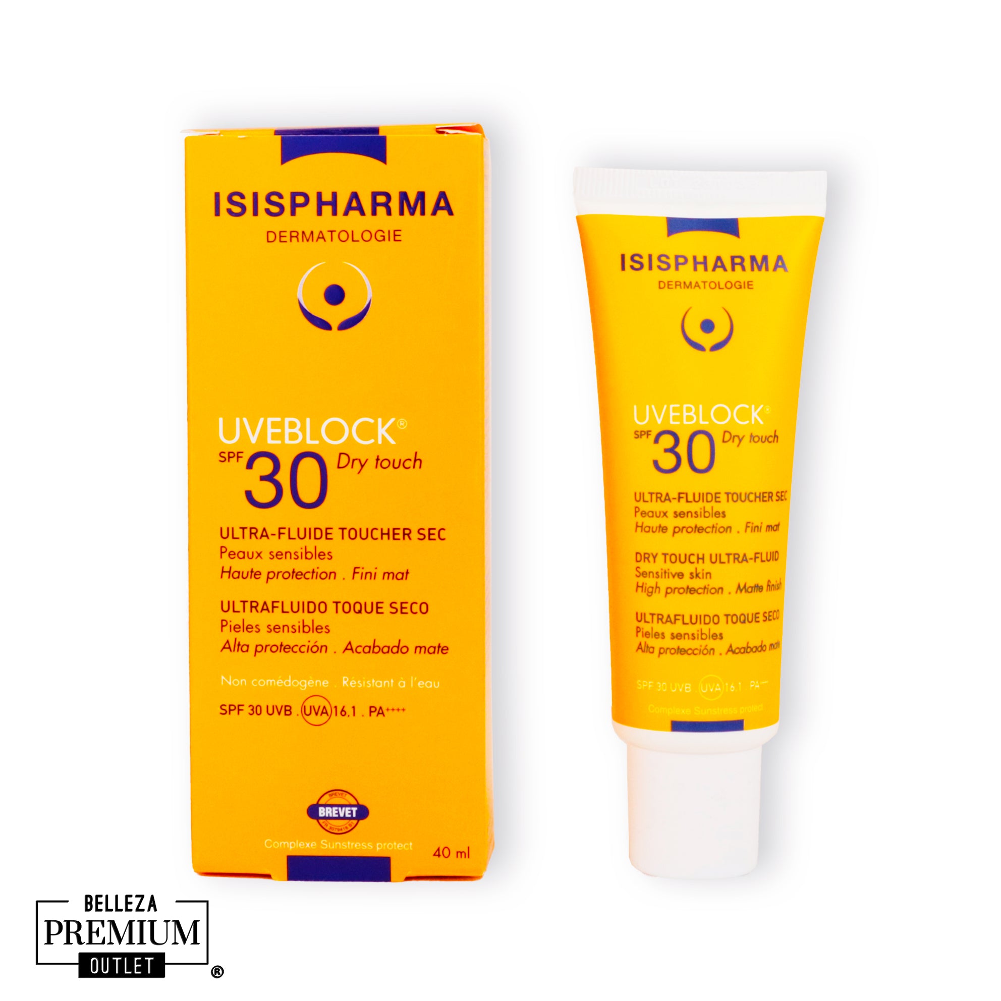 Isispharma UVEBLOCK SPF30 dry touch 40ml