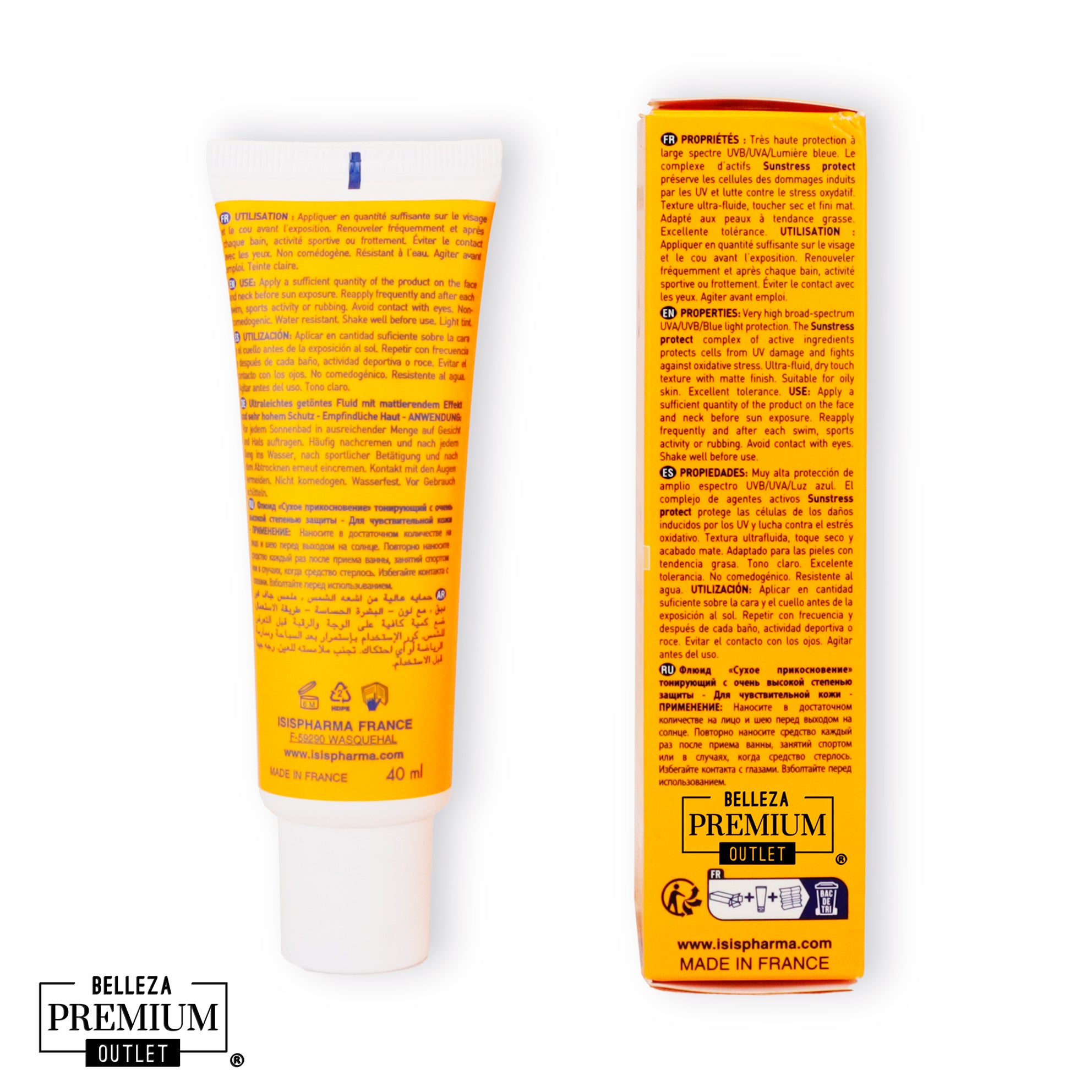 Isispharma UVEBLOCK SPF30 dry touch 40ml
