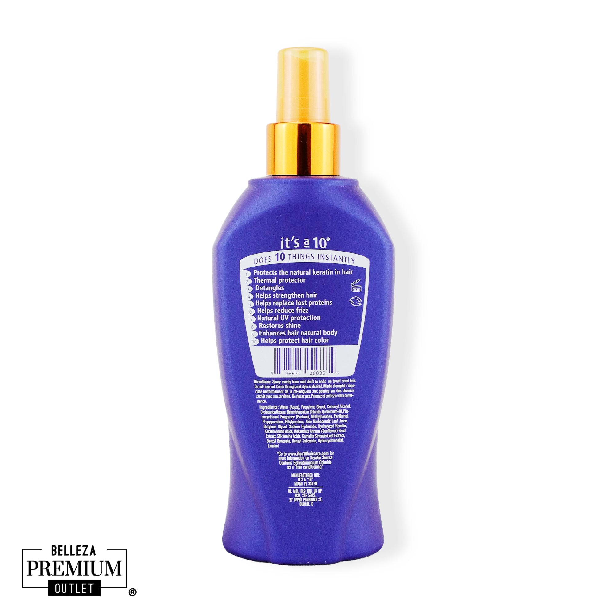 It’s a 10 Miracle Leave-In Plus Keratin 295 ml