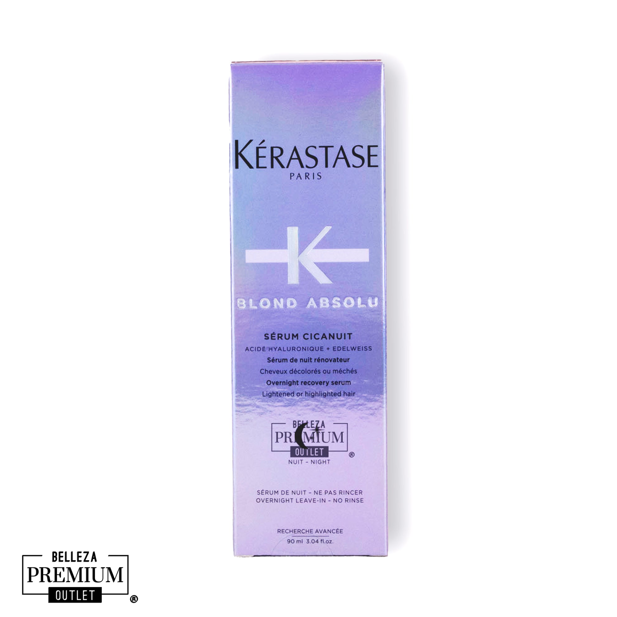 Kérastase Blond Absolu Sérum Cicanuit 90ml – Reparación Nocturna para Rubios Radiantes y Suaves