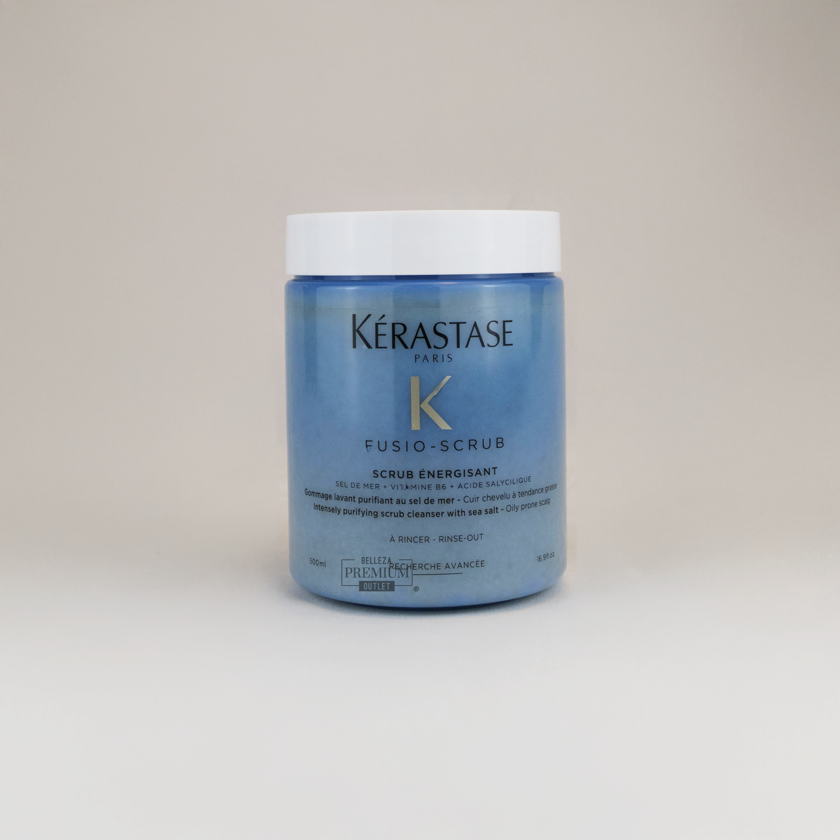 Kérastase Fusio-Scrub Scrub Énergisant 500ml – Exfoliante Energizante para Cuero Cabelludo y Cabello Saludable
