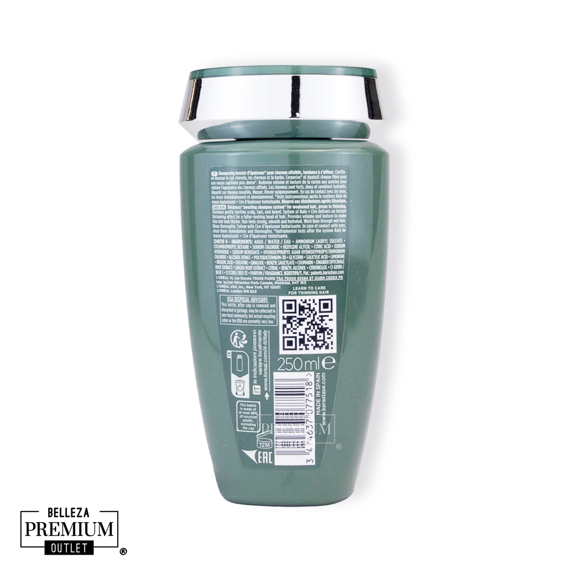 Kérastase Genesis Homme Bain De Masse 250ml