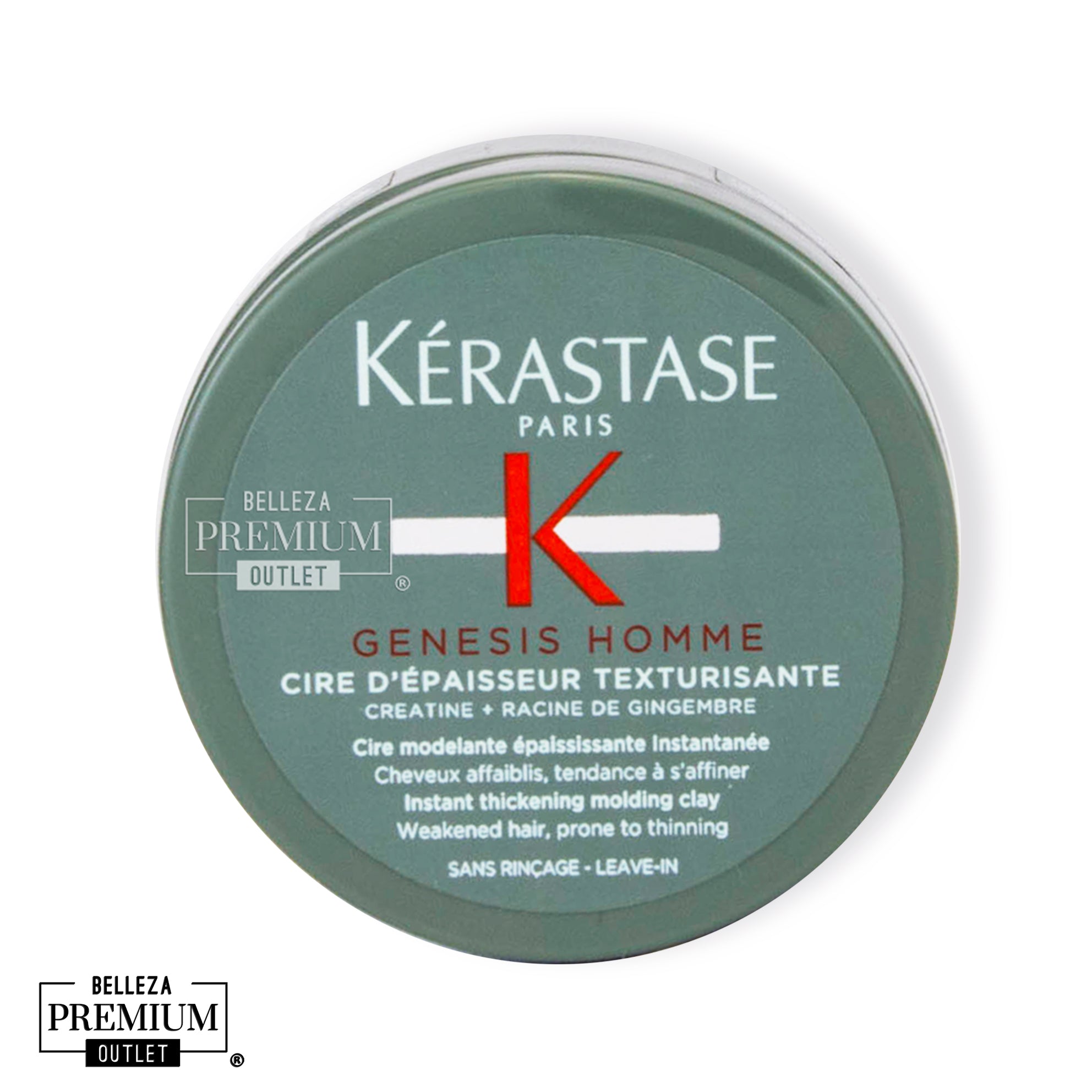 Kérastase Genesis Homme Cire d'Épaisseur Texturisante 75ml