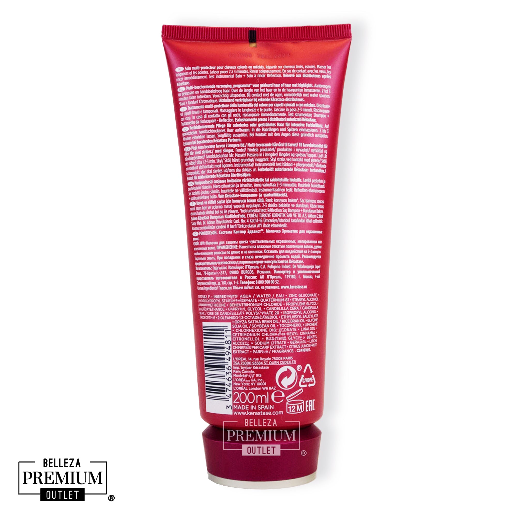 Kérastase Reflection Fondant Chromatique 200ml: Asombroso acondicionador para un color duradero y cabello brillante