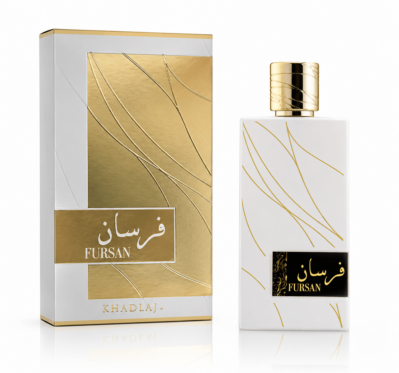 KHADLAJ FURSAN WHITE 100ML-Fragancia Unisex Floral Amaderado