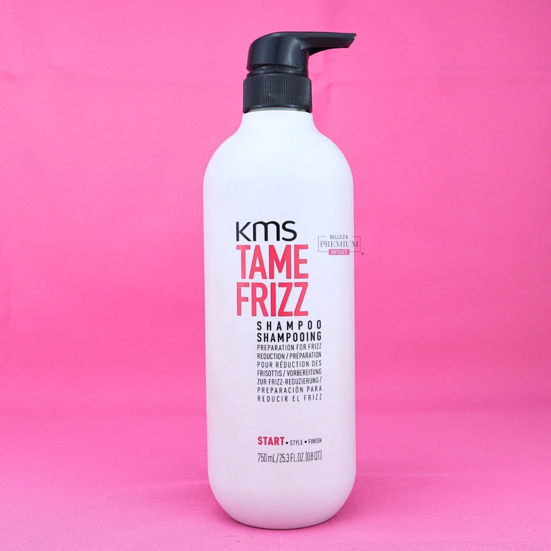 KMS TameFrizz Shampoo 750ml TAPA ROTA/DERRAMADO