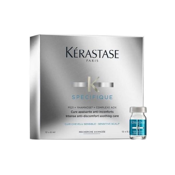 Kérastase Specifique Cure Apaisante 12x6ml – Tratamiento Intensivo Calmante