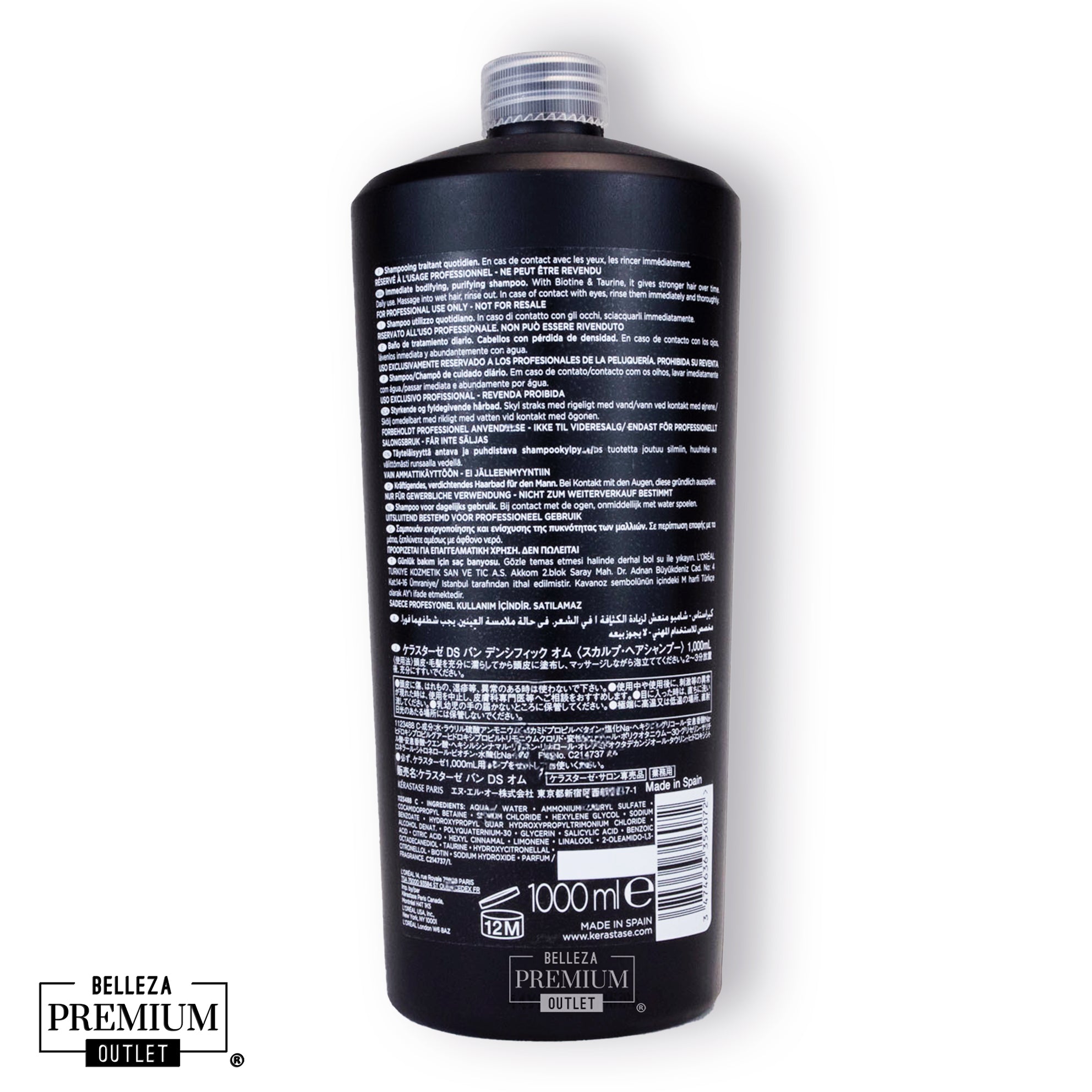 Kérastase Densifique Bain Densite Homme 1000ml