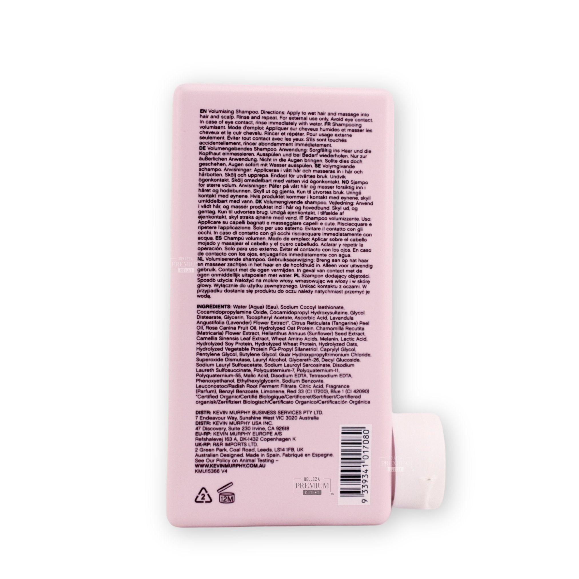 Kevin Murphy Angel.Wash 250ml — Champú Nutritivo e Iluminador para Cabello Seco y Dañado