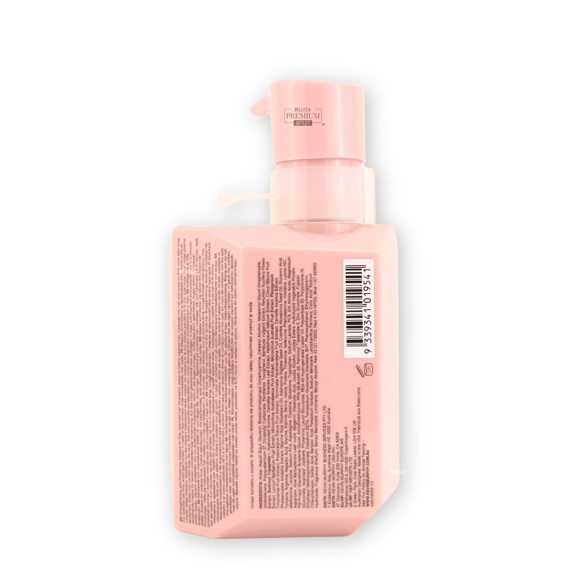 Kevin Murphy Angel.Masque 200ml — Mascarilla Reparadora e Hidratante para Cabello Seco y Dañado