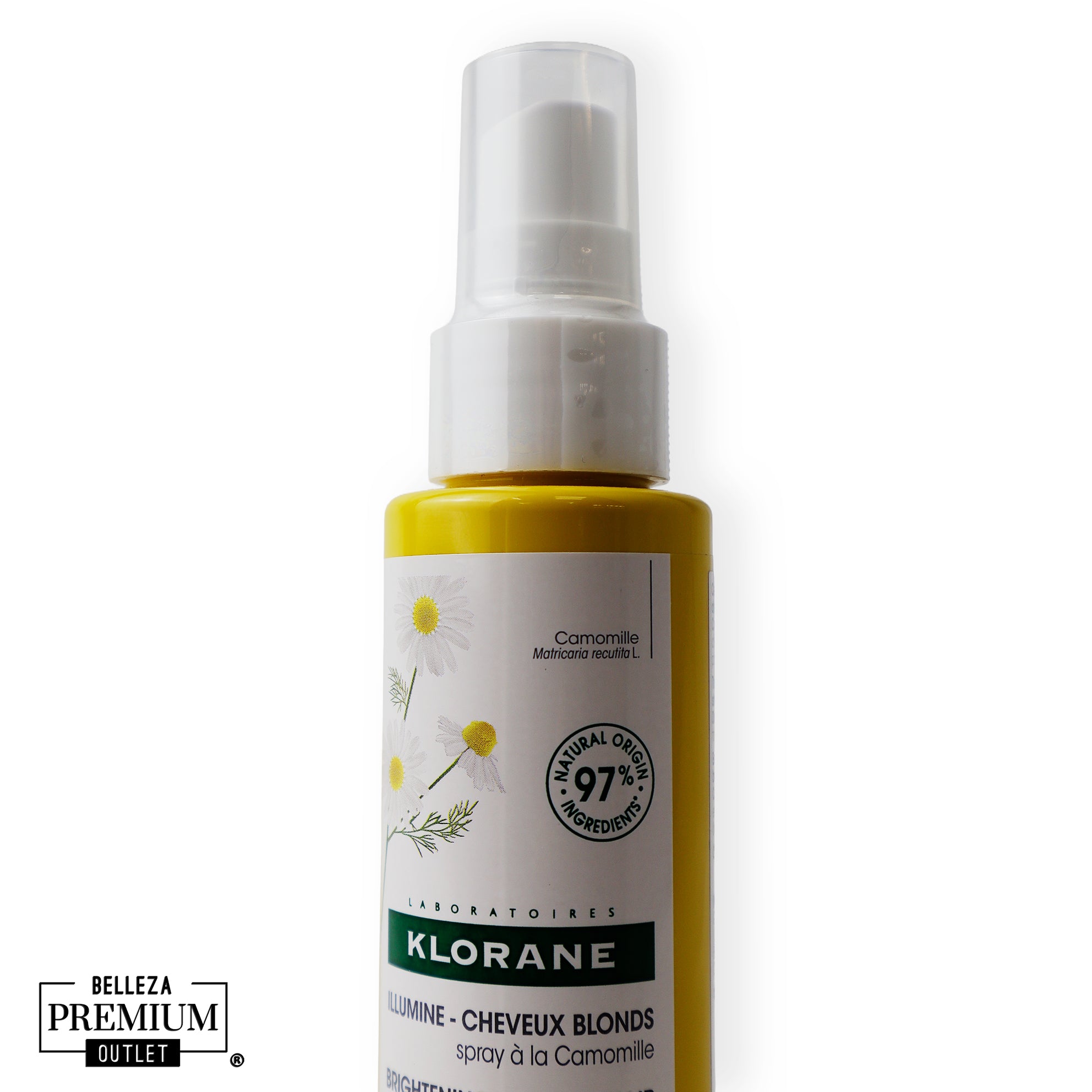 Klorane Illumine - Blonde Hair Spray With Chamomile 100 ml – Spray iluminador para cabello rubio