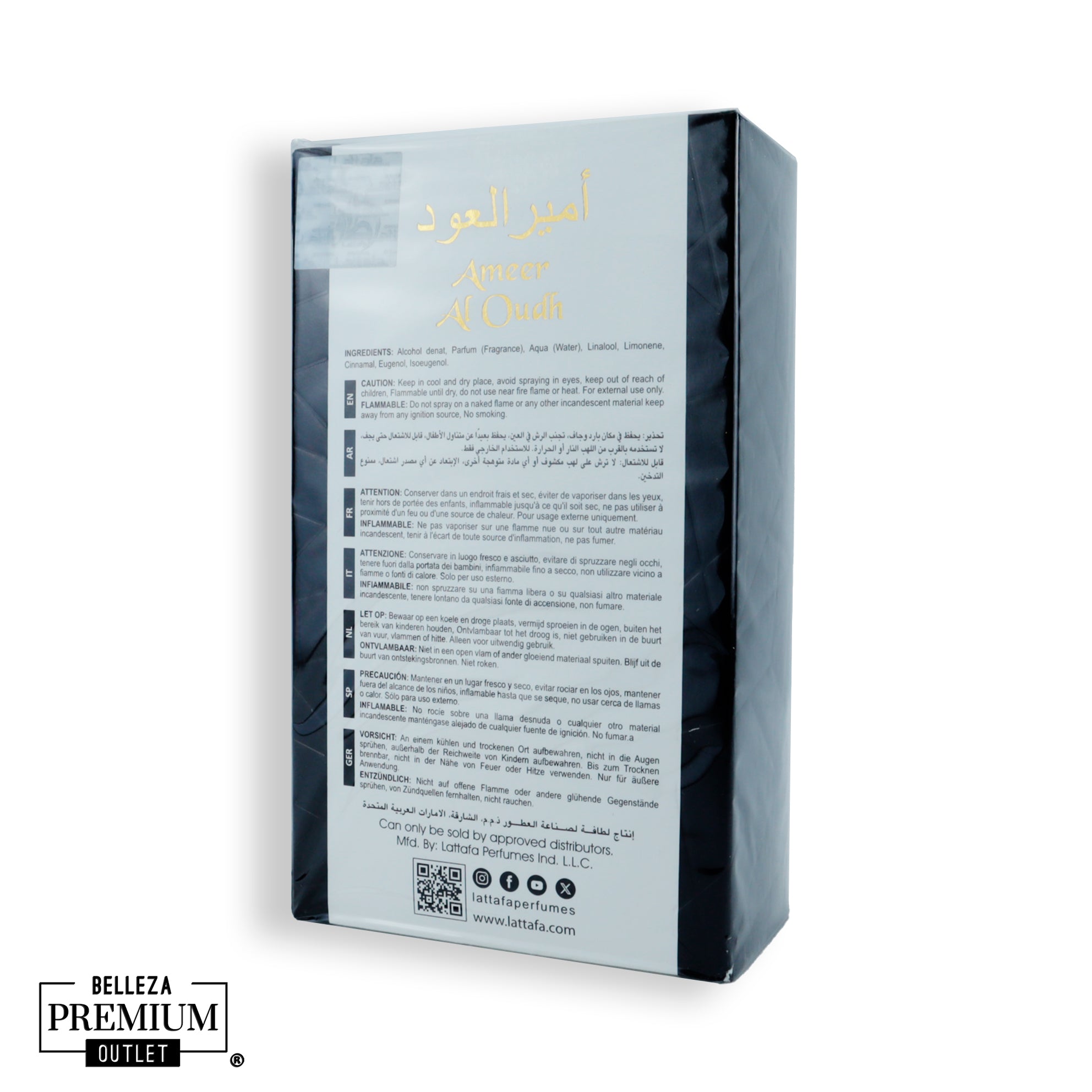 LATTAFA AMEER AL OUD INTENSE EDP 100ML