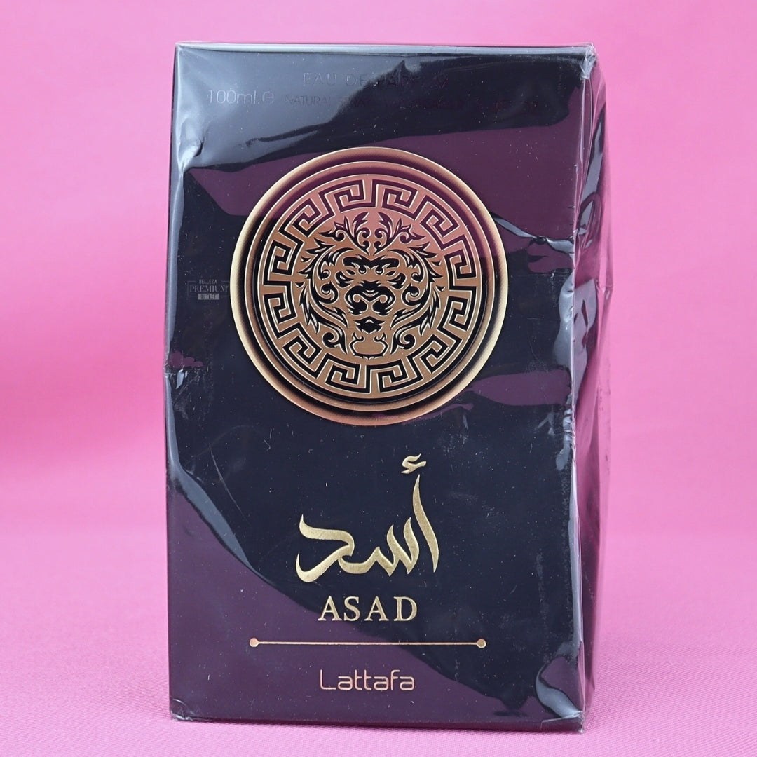 LATTAFA ASAD  EDP 100ML / Dior Sauvage Elixir CAJA DAÑADA