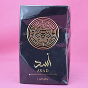 LATTAFA ASAD  EDP 100ML / Dior Sauvage Elixir CAJA DAÑADA