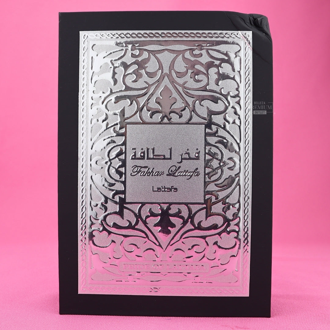 LATTAFA FAKHAR MEN EDP 100ML / Yves Saint Laurent Invictus EDP CAJA DAÑADA