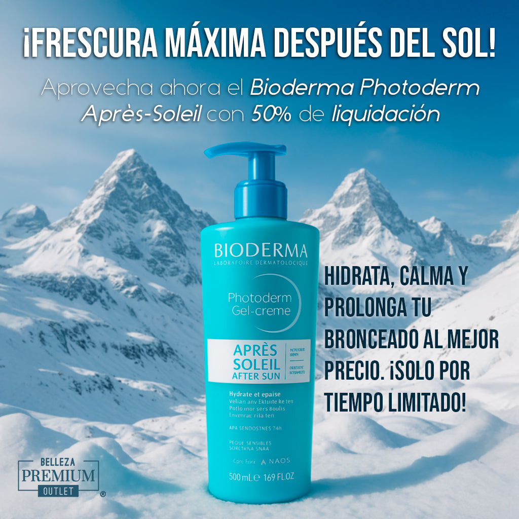 Bioderma Photoderm Gel-Crème Après-Soleil: ¡Refresca, hidrata y prolonga tu bronceado después del sol!