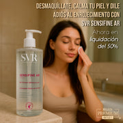 SVR Sensifine AR Agua Micelar Limpiadora:Limpieza suave, frescura y calma para tu piel sensible