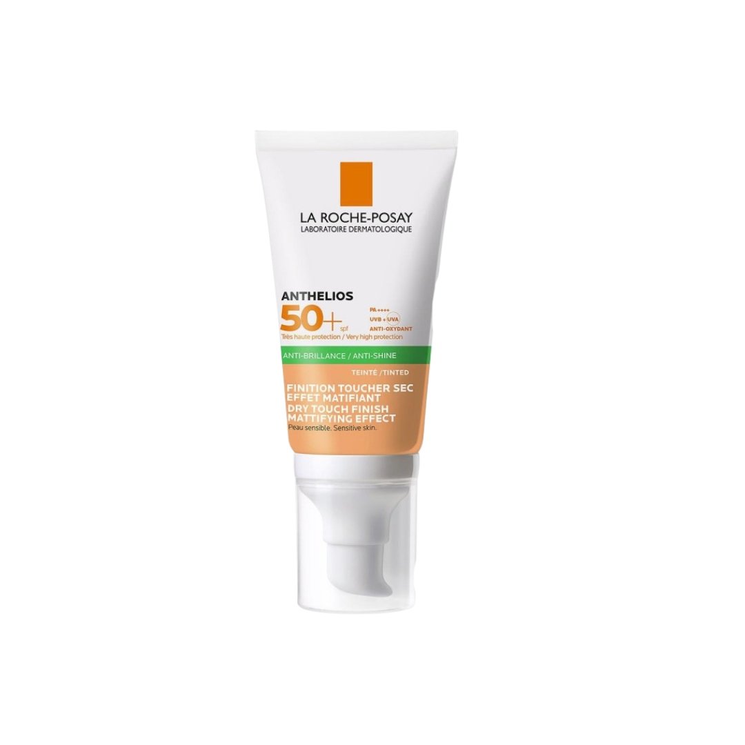 La Roche-Posay Anthelios Gel-Cream Color SPF50 50ml – Protección Solar Facial con Color y Acabado Ligero