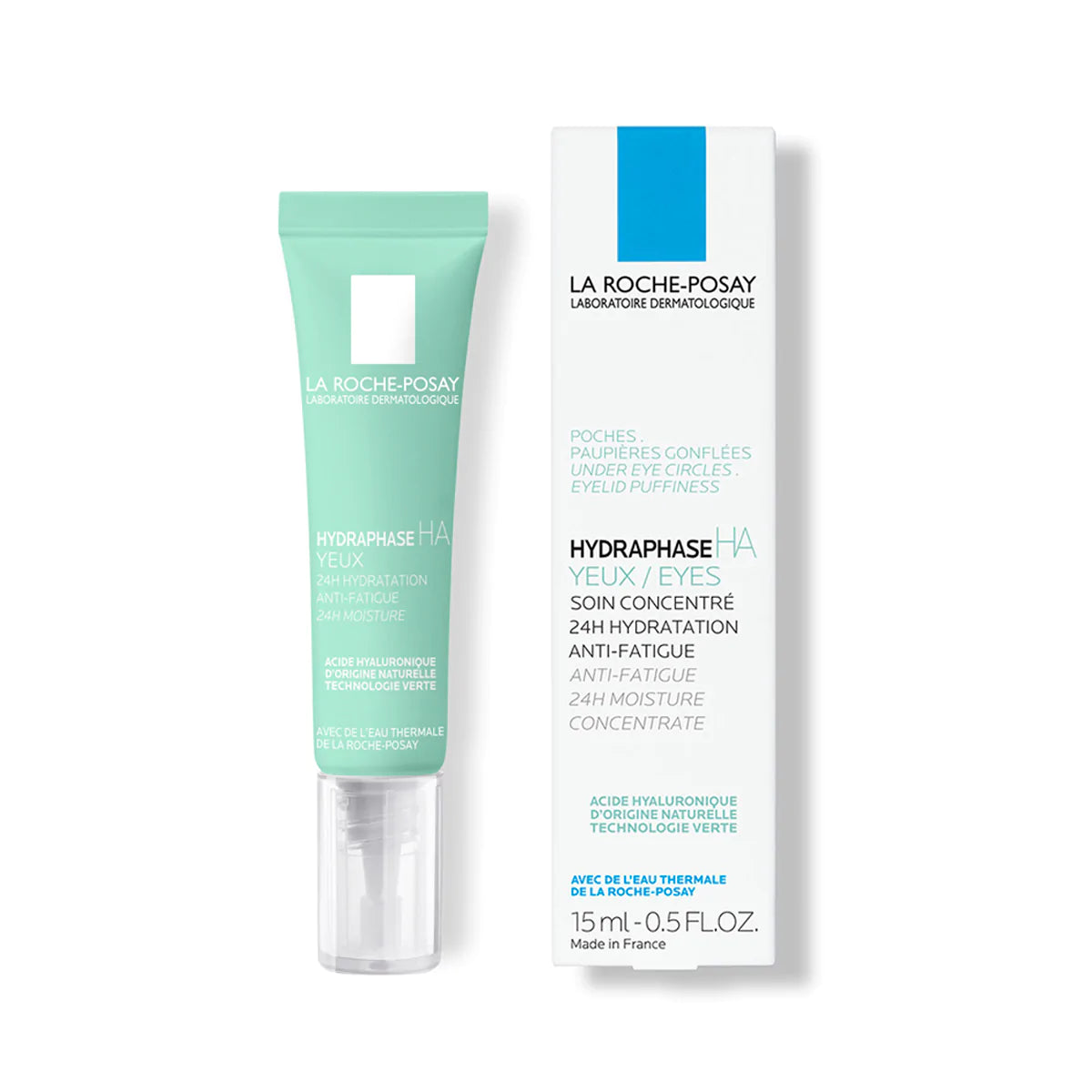 La Roche-Posay Hydraphase HA Yeux 15ml – Hidratación Intensa y Frescura para la Zona Delicada de los Ojos