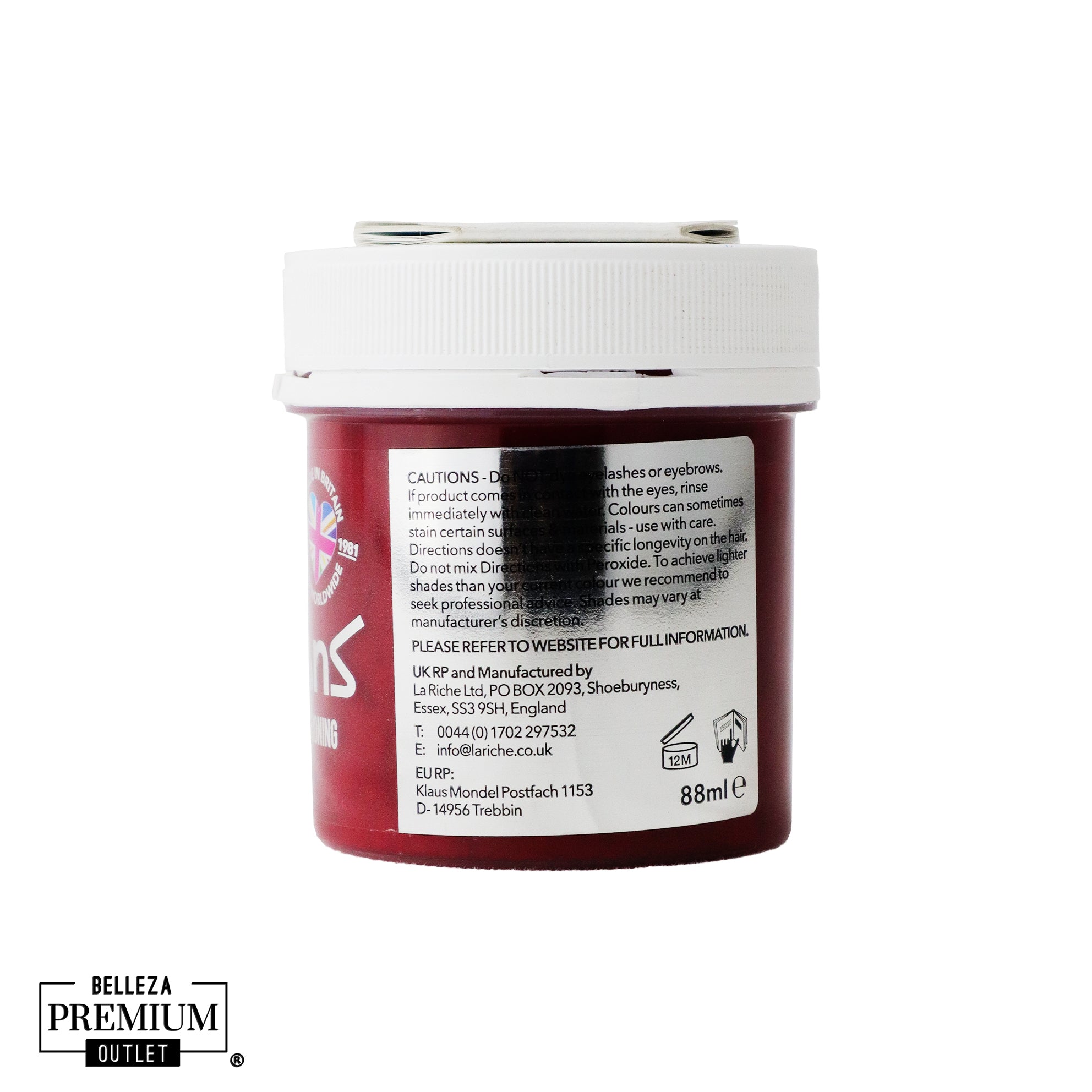 La Riche Directions Poppy Red 89 ml – Rojo Amapola Vibrante para un Estilo Audaz