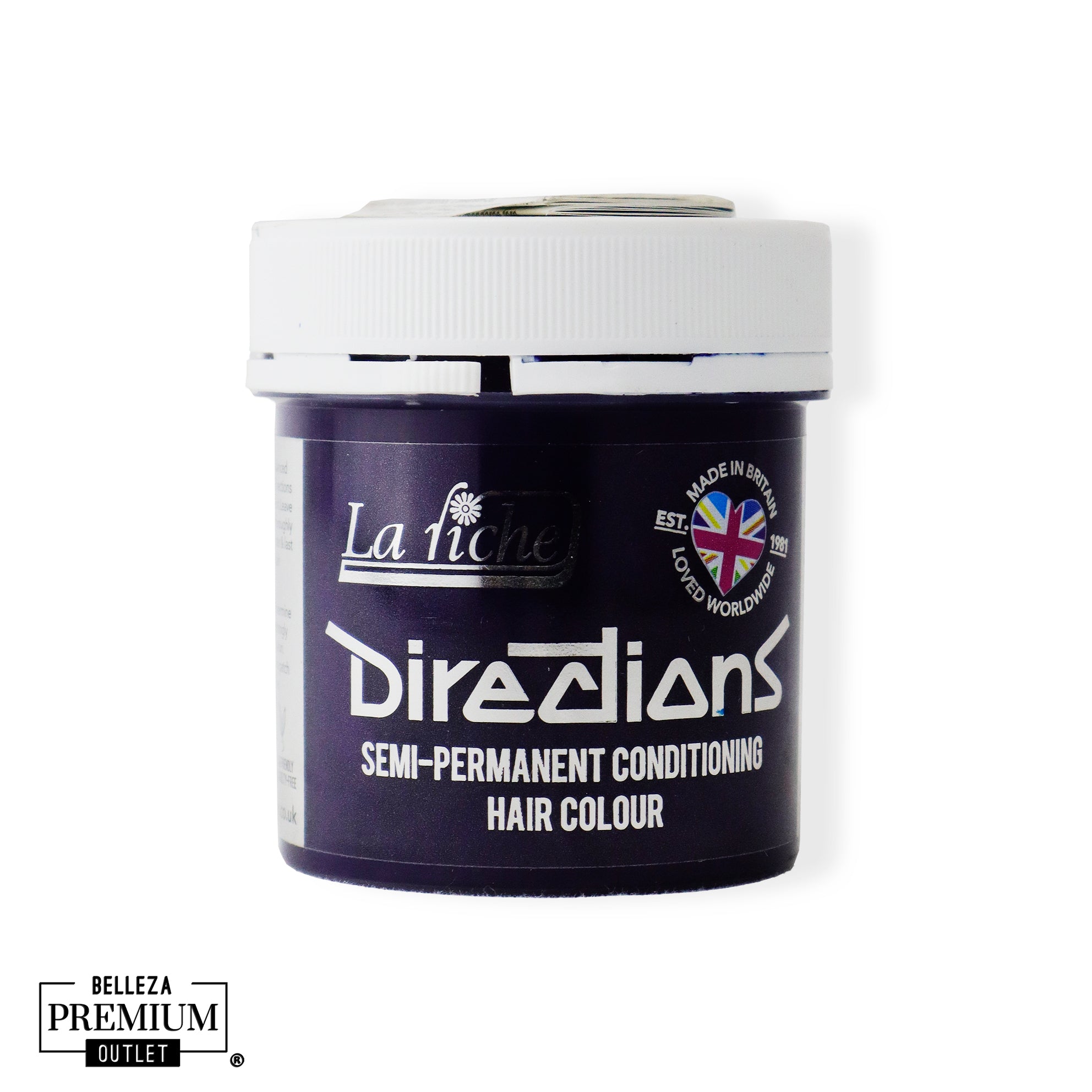 La Riche Directions Violet 89ml – Explosión de Color Púrpura con Brillo y Estilo Rebelde