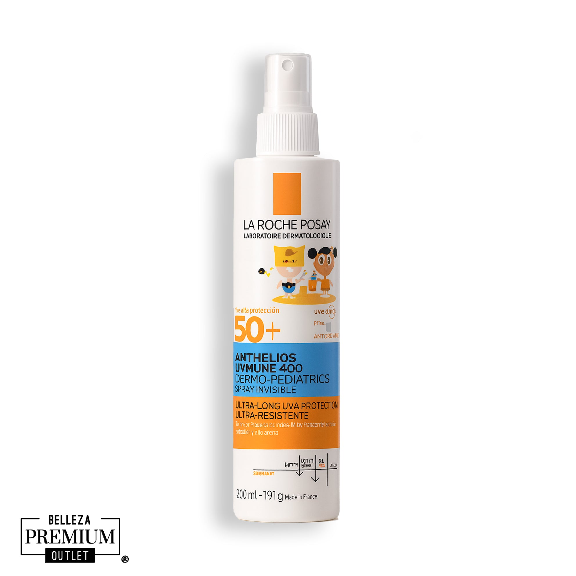 La Roche-Posay Anthelios UVMune 400 Dermo-Pediatrics Spray Invisible FPS50+ 200ml
