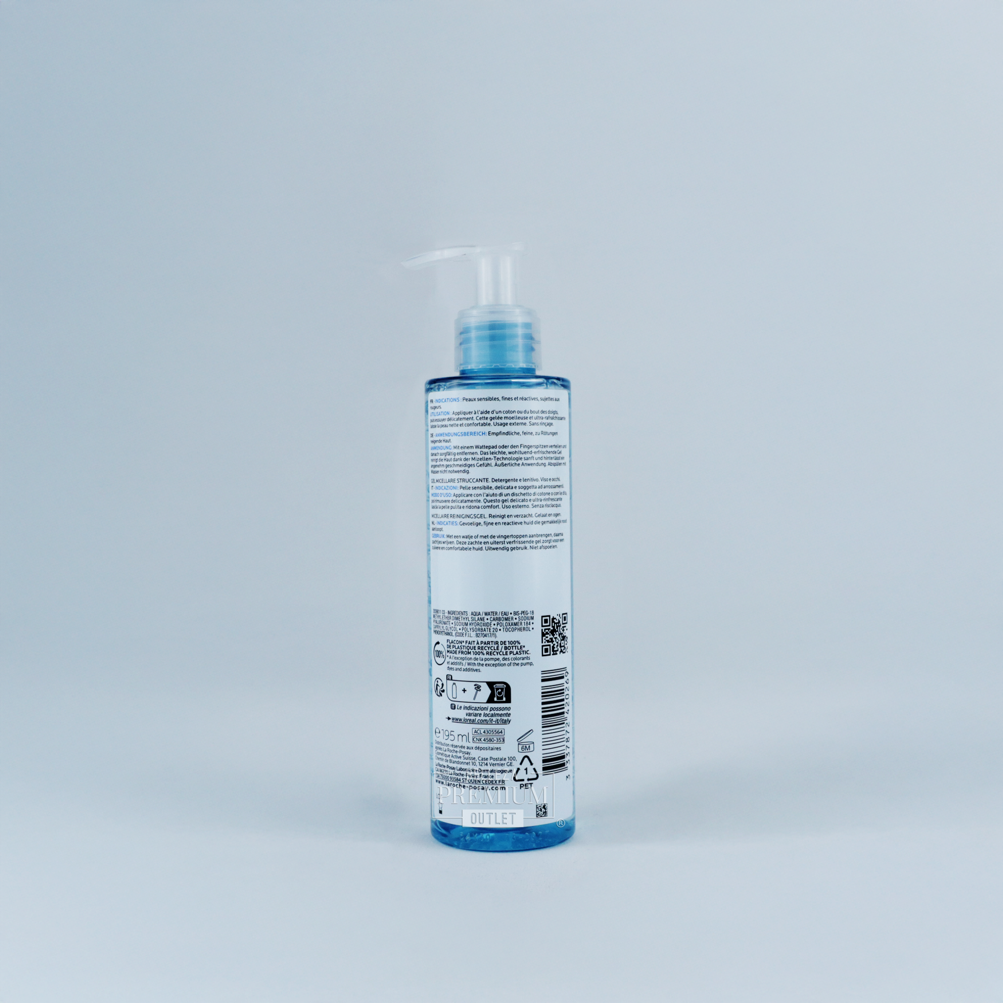 La Roche-Posay Toleriane Rosaliac Gel Micellaire 195ml: Limpieza Espectacular para Piel Sensible con Tendencia al Enrojecimiento – Cosmética Online en tu Tienda Confiable de Belleza