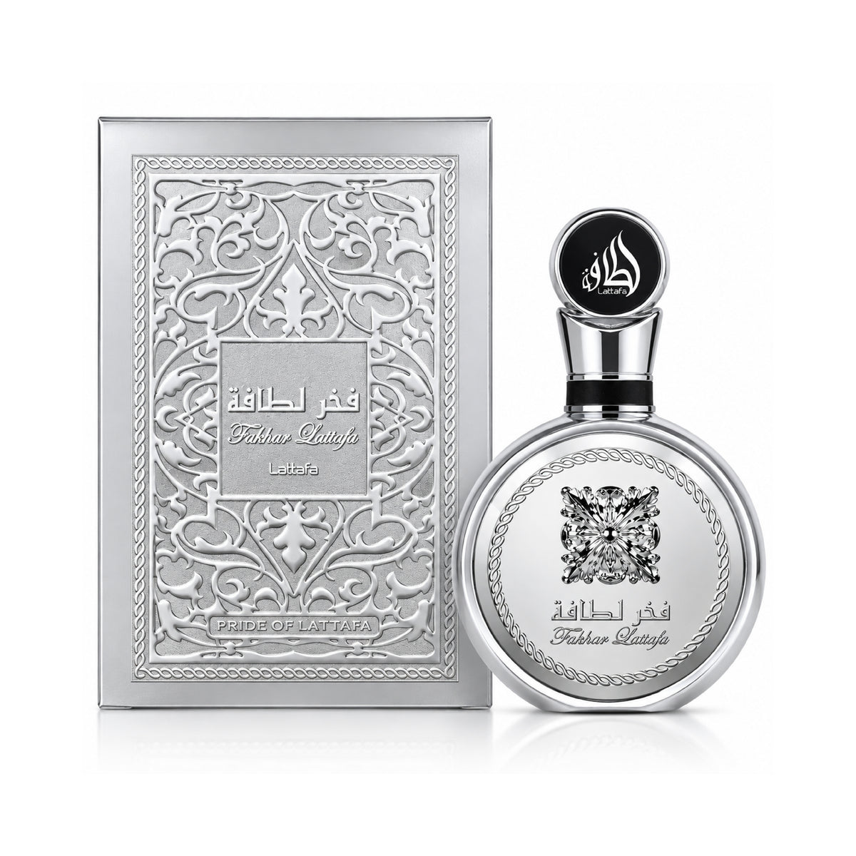 Lattafa Fakhar Platin 100ml-Fragancia Masculina Fougère
