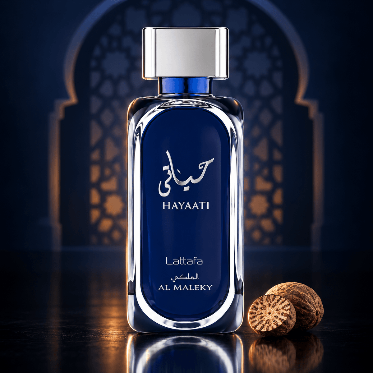 Lattafa Hayaati Al Maleky 100ml-Fragancia Masculina Ámbar