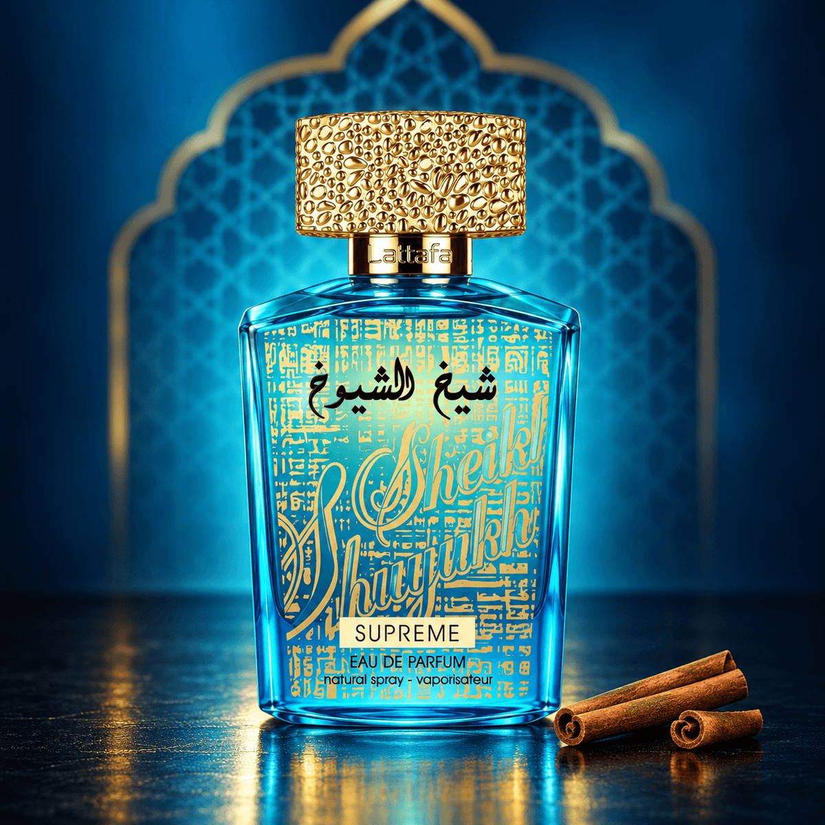 Lattafa Sheikh Al Shuyukh Supreme 100ml-Fragancia Masculina Oriental