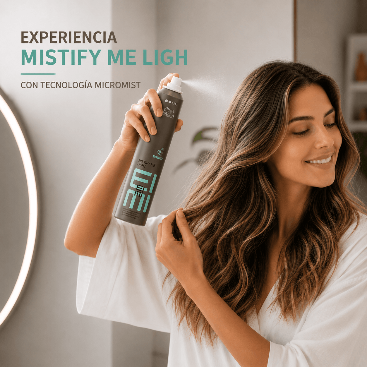 Wella Professionals EIMI Mistify Light 500 ml_Laca en Spray Fijación Ligera