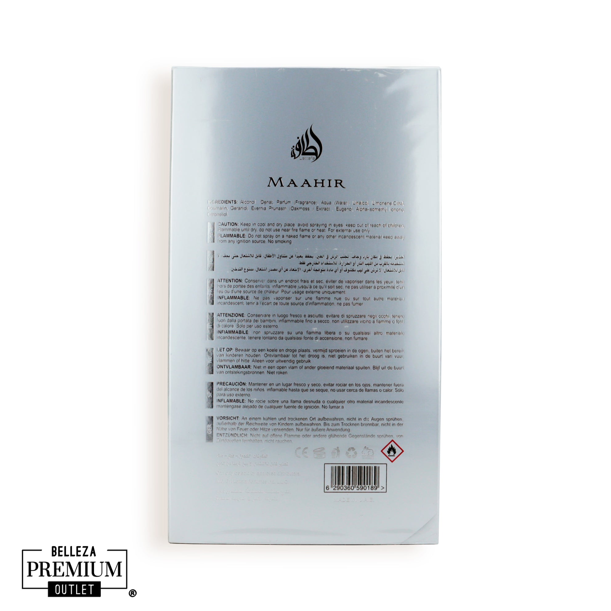 🌬️ Maahir Legacy de Lattafa – Frescura con Nobleza y Distinción