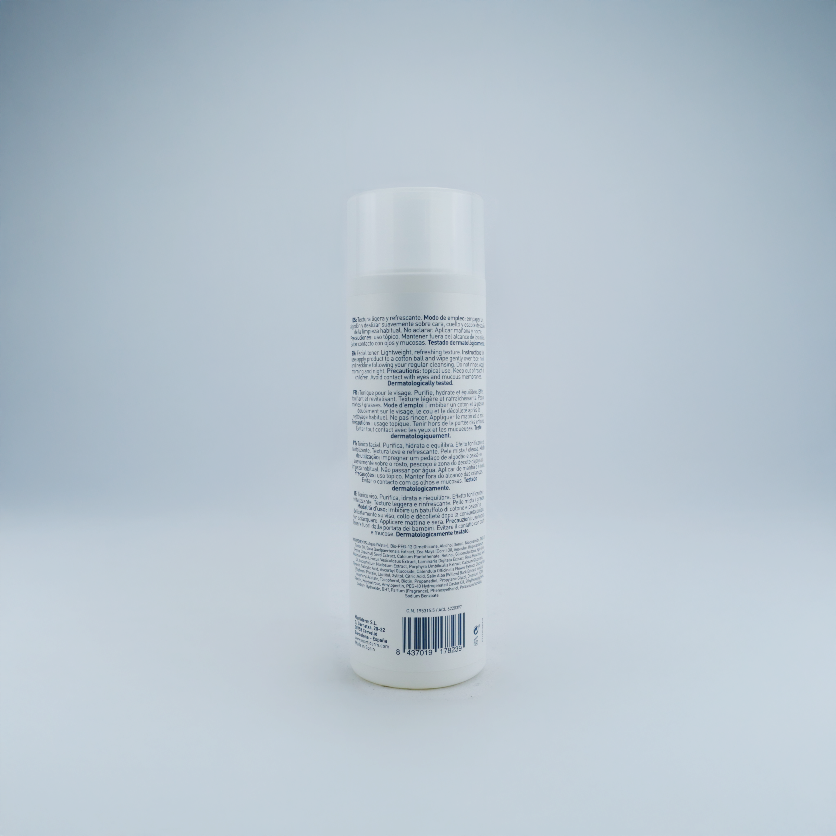 Martiderm Balancing Toner Piel Mixta Grasa 200ml
