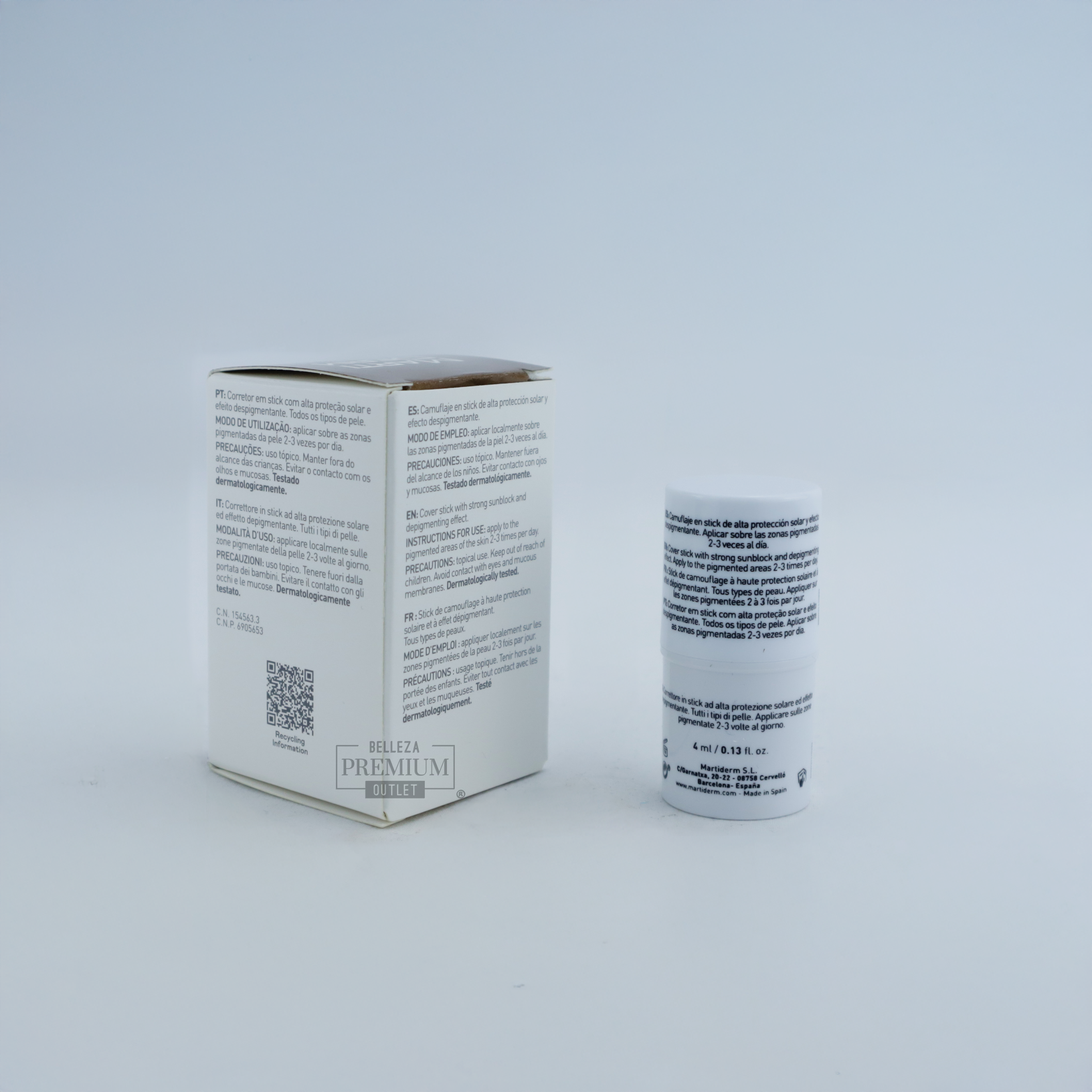 Martiderm Pigment Zero DSP COVER Stick