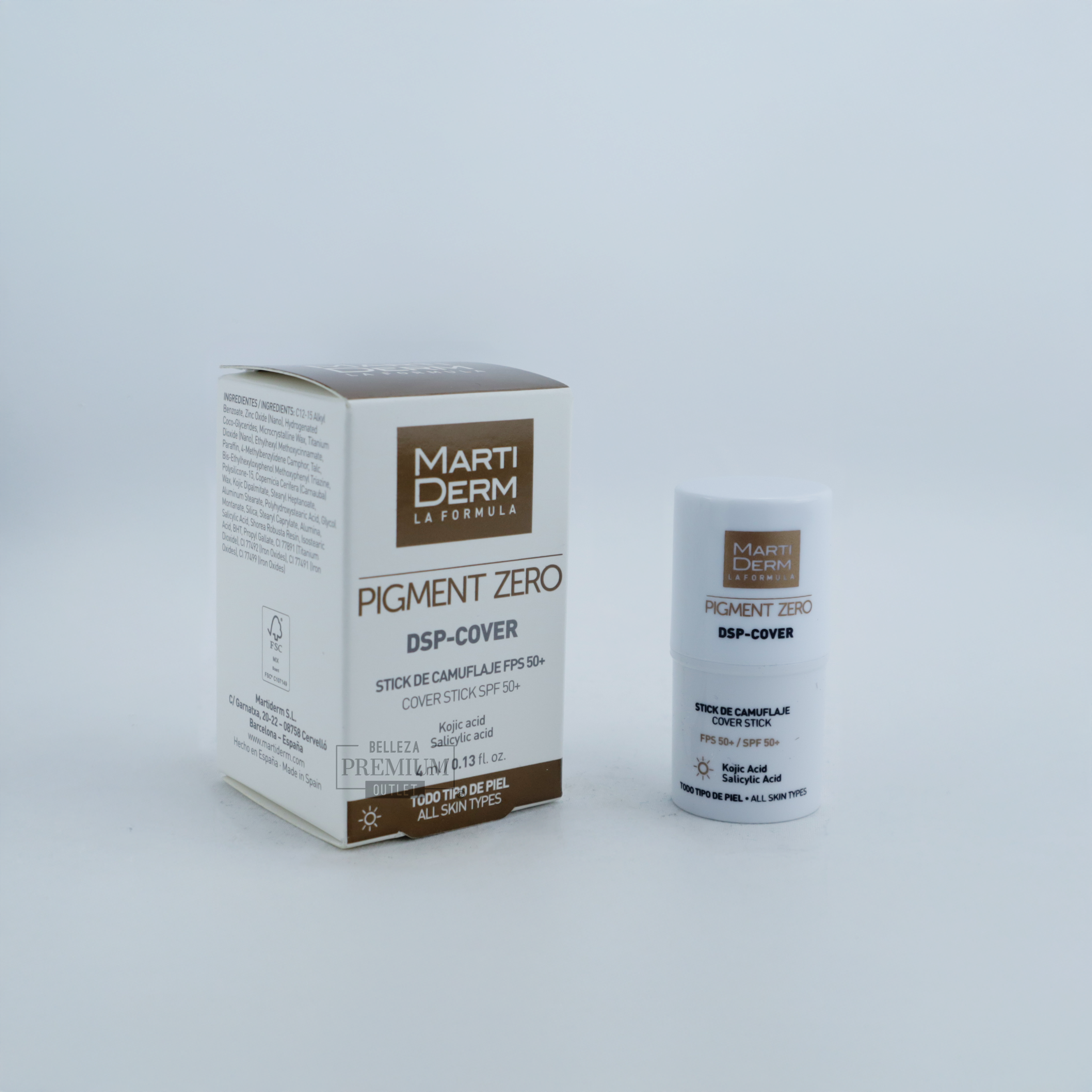 Martiderm Pigment Zero DSP COVER Stick