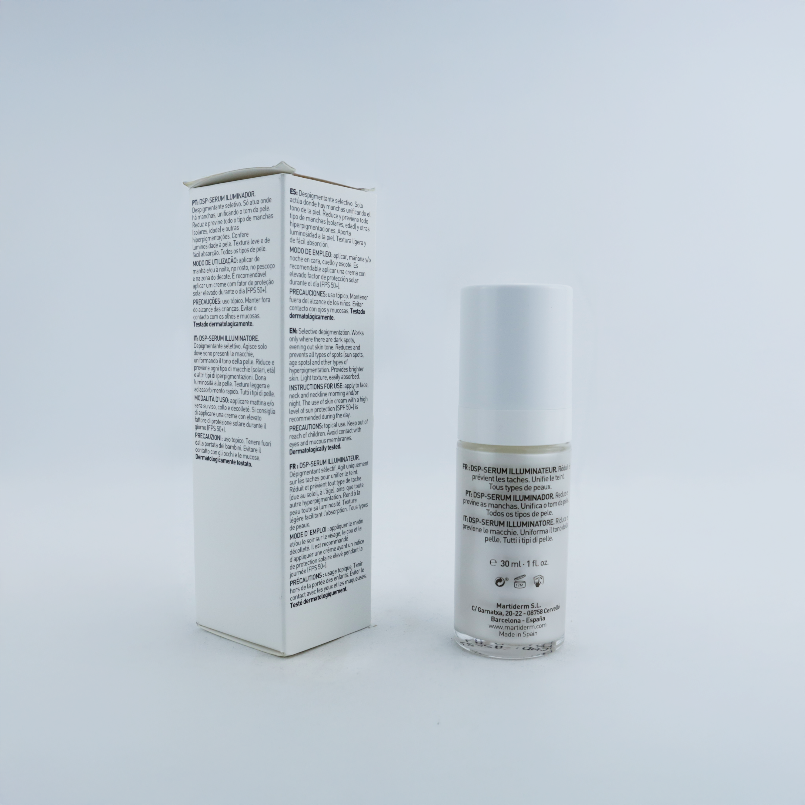 Martiderm Pigment Zero DSP Serum Iluminador 30 ml